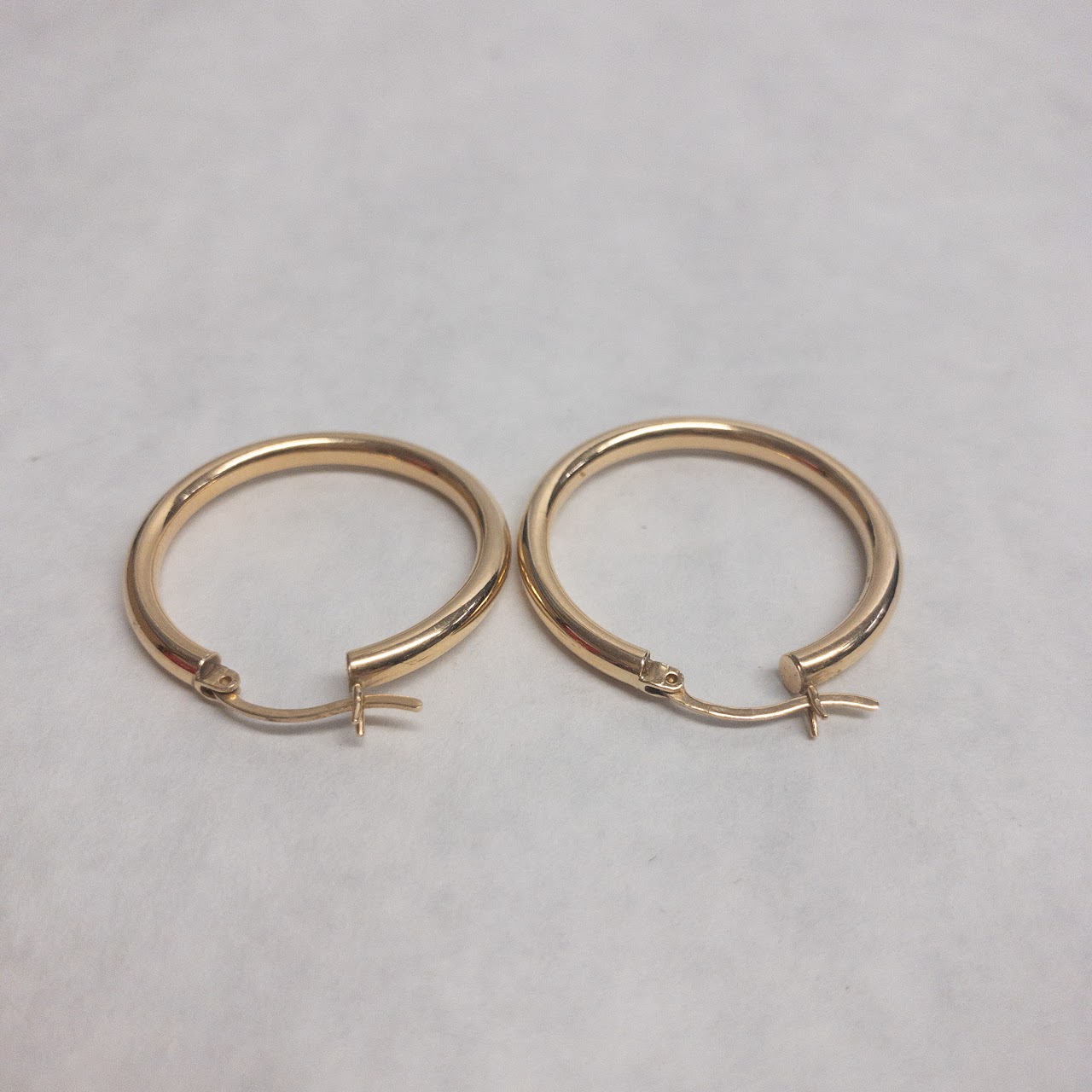 14K Gold Hoop Earrings