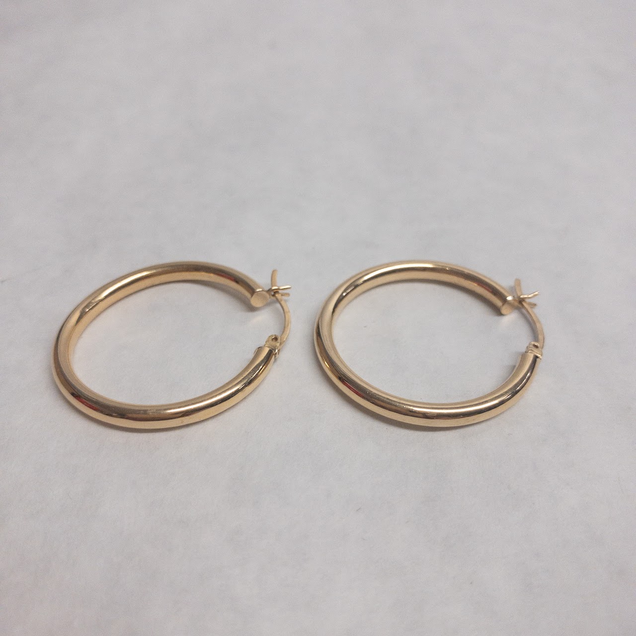 14K Gold Hoop Earrings