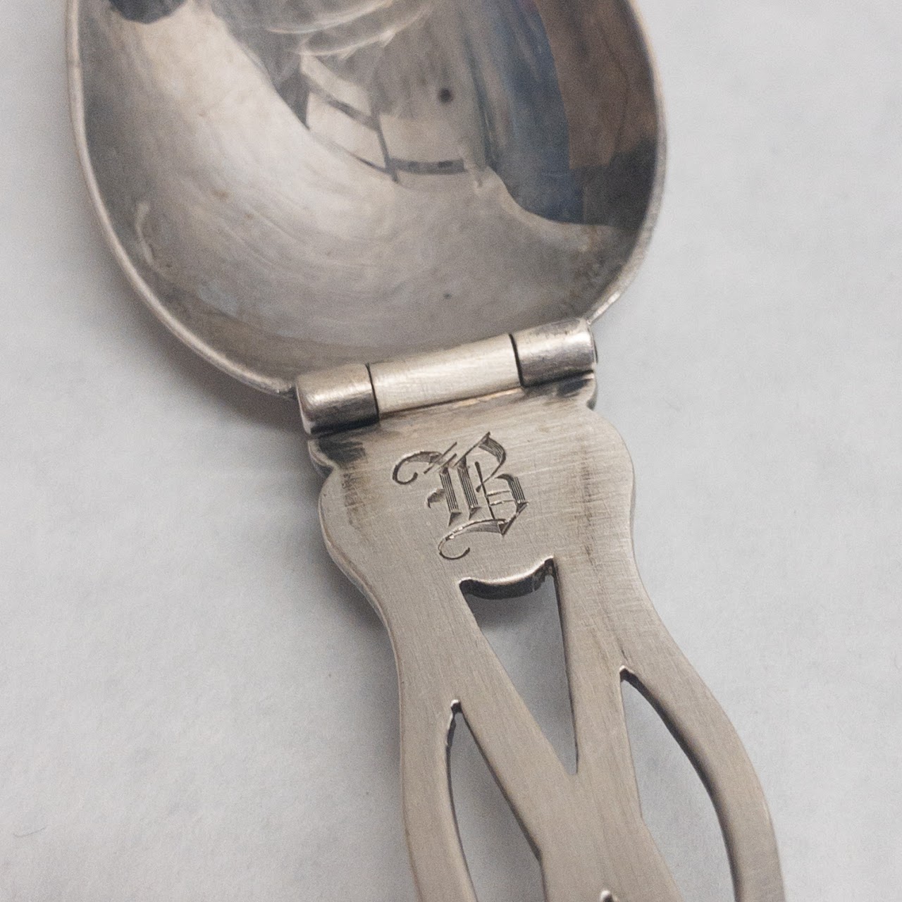 Sterling Silver Antique Folding Spoon