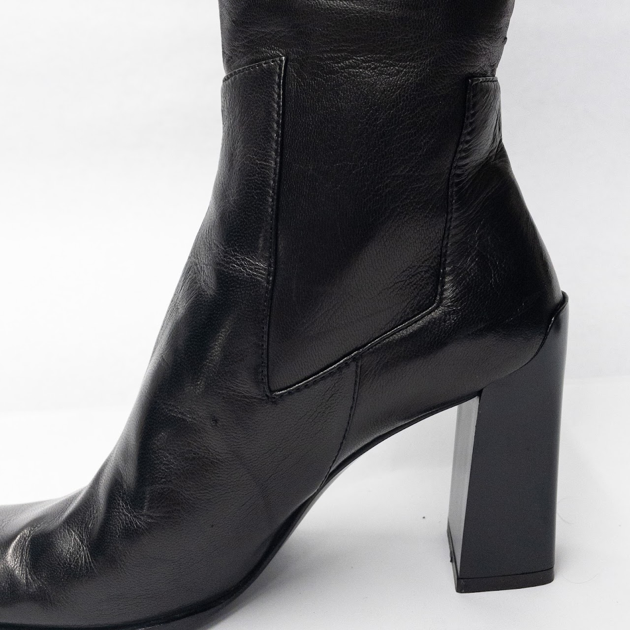 Prada Tall Leather Boots