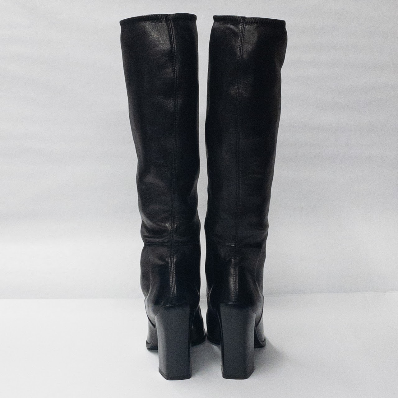 Prada Tall Leather Boots