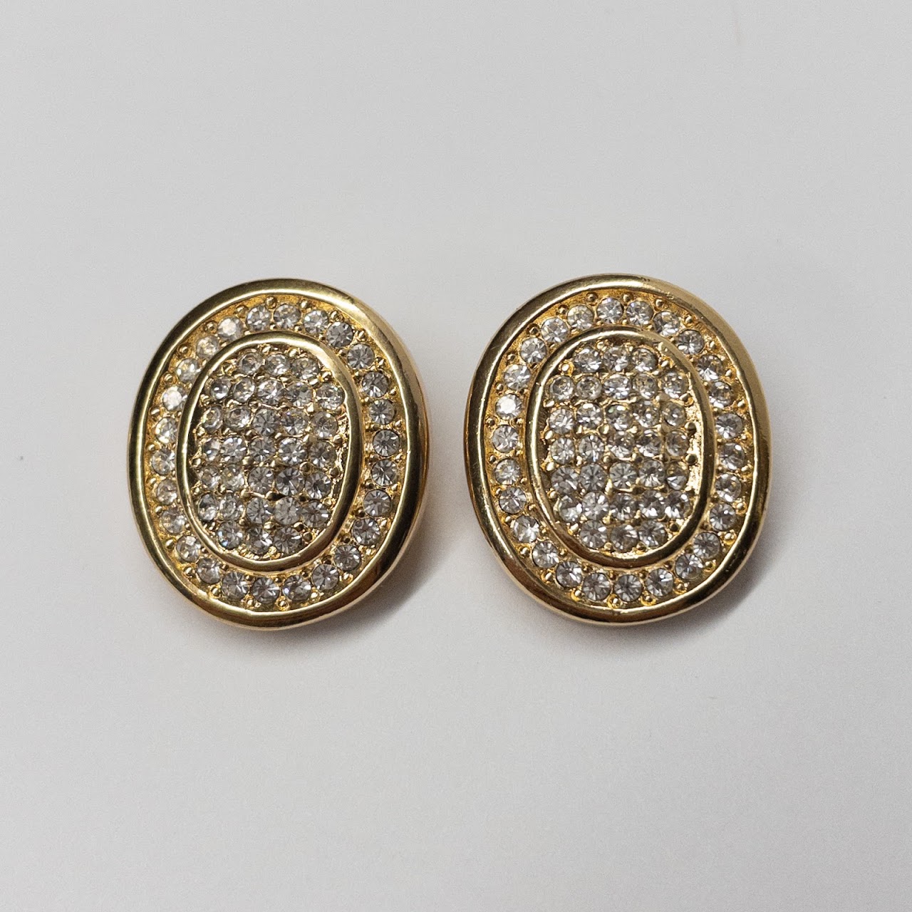 Christian Dior Clip Earrings