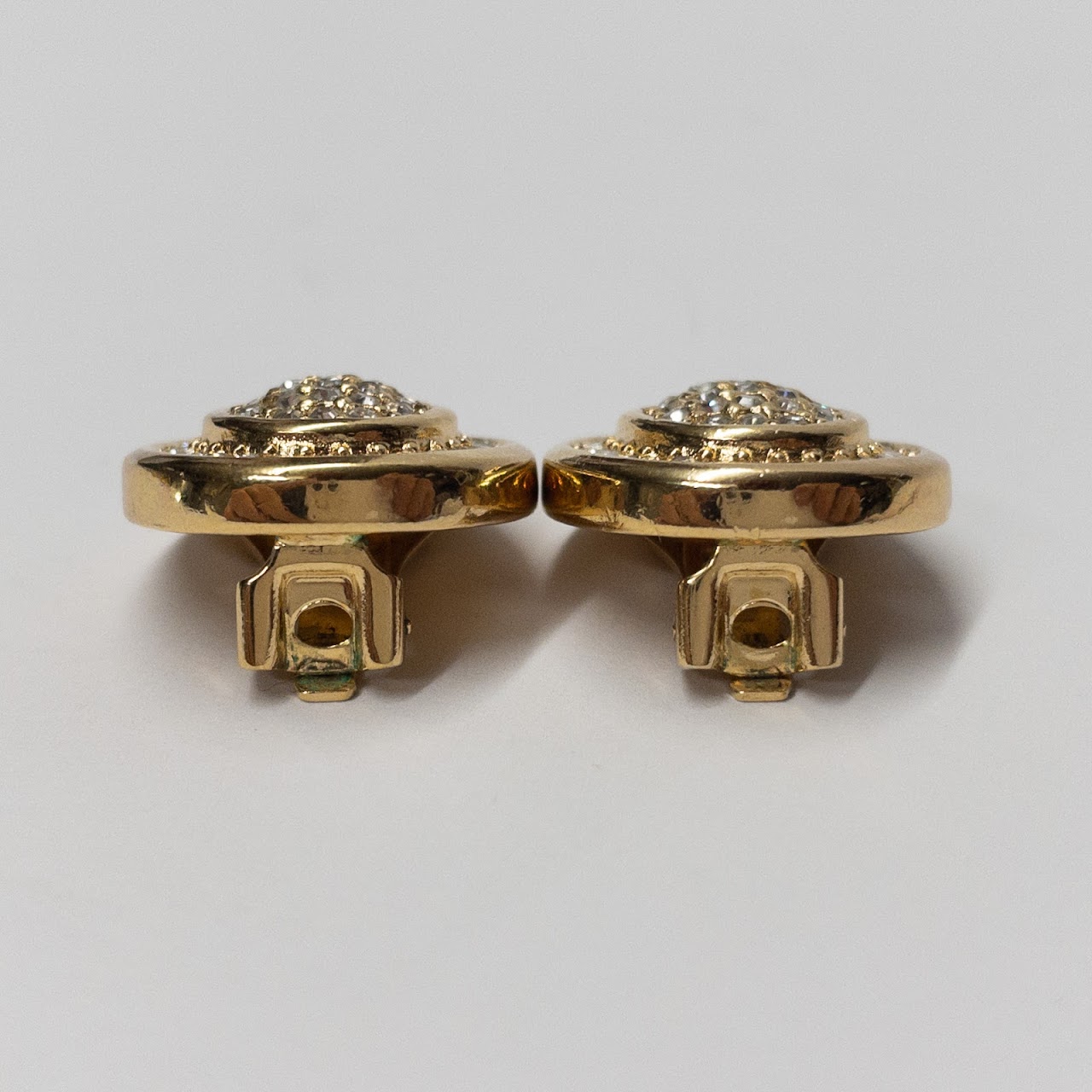 Christian Dior Clip Earrings