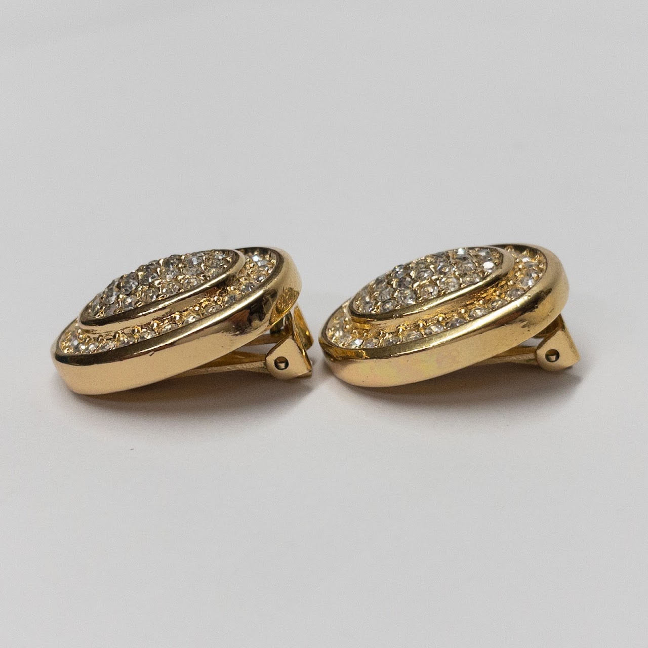 Christian Dior Clip Earrings