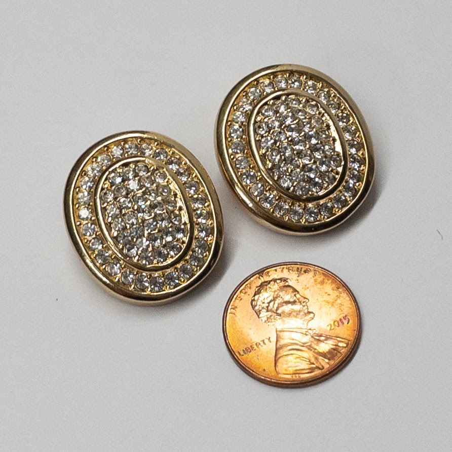 Christian Dior Clip Earrings