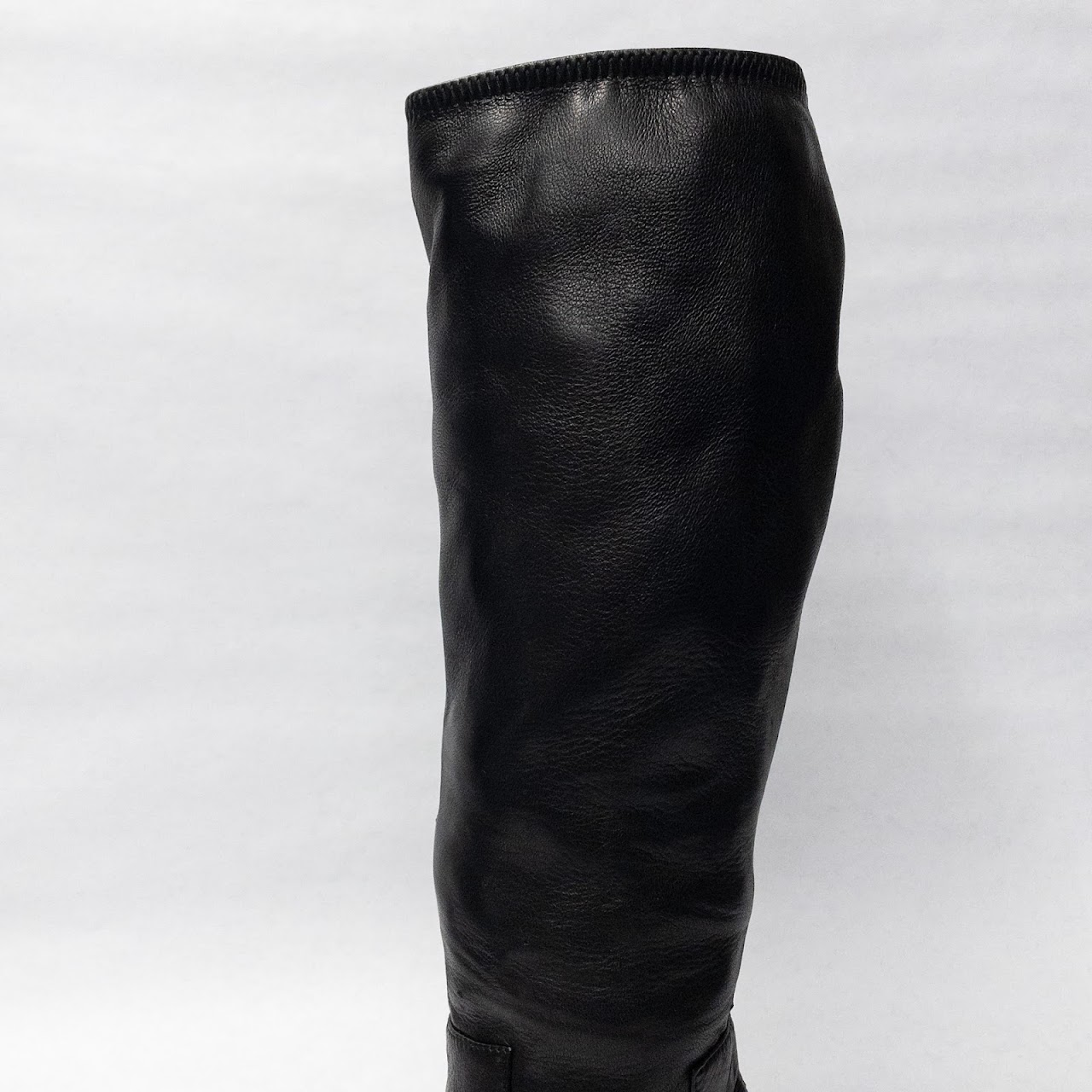 Prada Tall Leather Boots