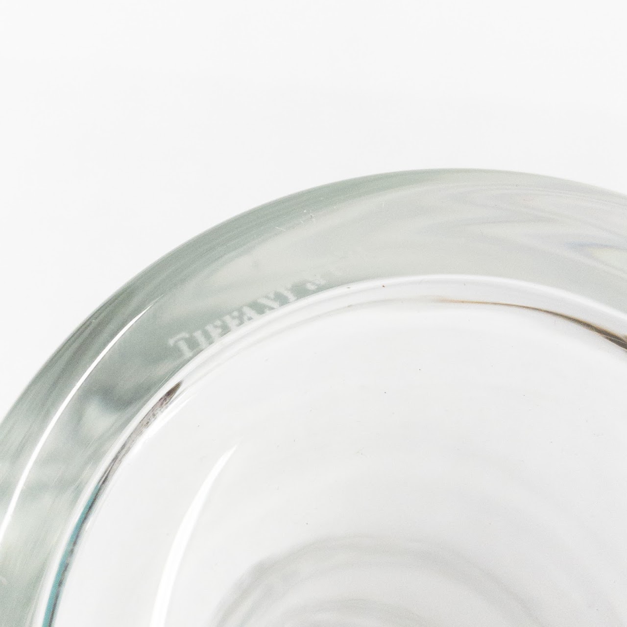 Tiffany and Co. Crystal Bedside Water Carafe with Glass at 1stDibs