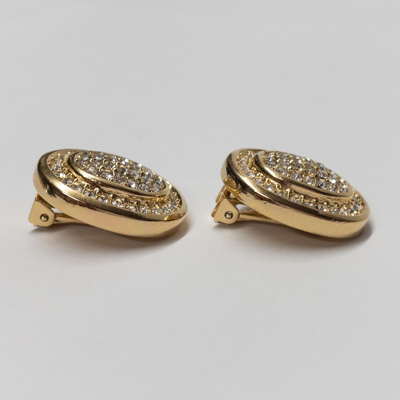 Christian Dior Clip Earrings