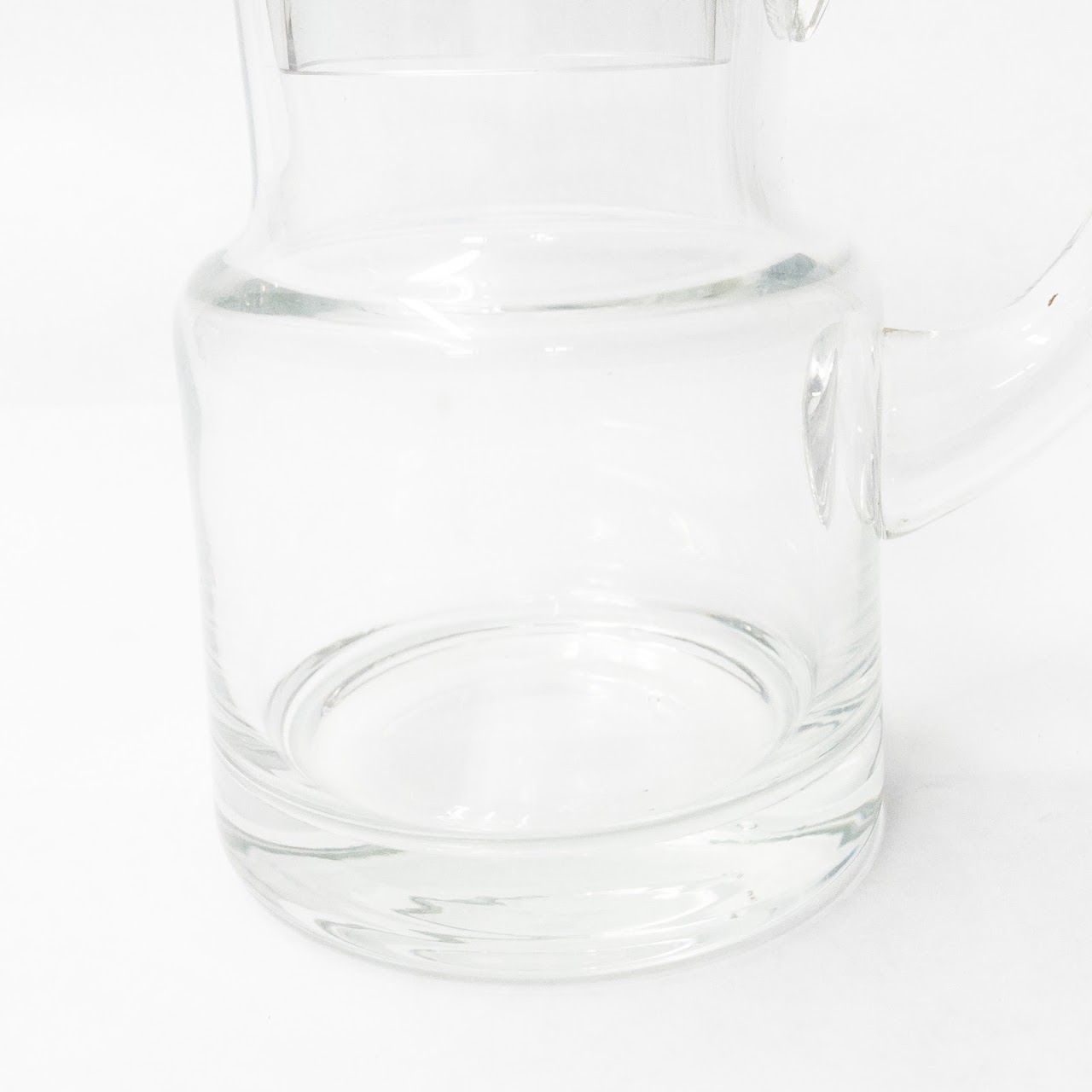 Tiffany and Co. Crystal Bedside Water Carafe with Glass at 1stDibs