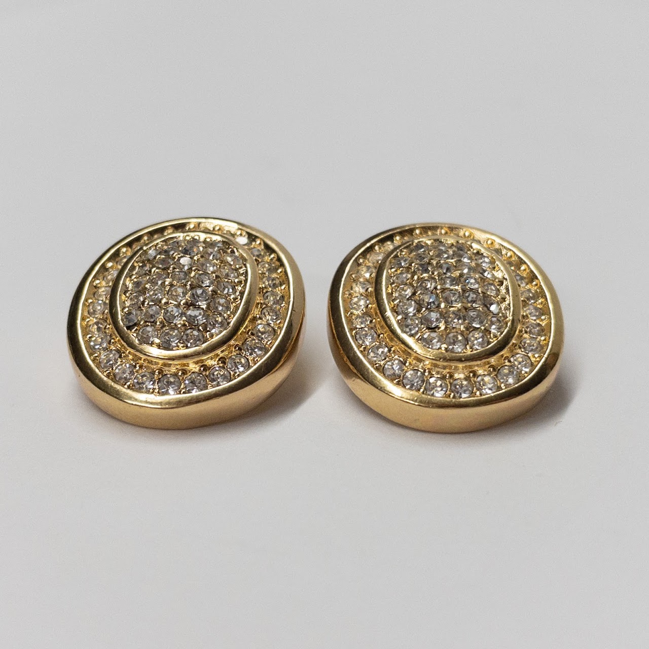 Christian Dior Clip Earrings