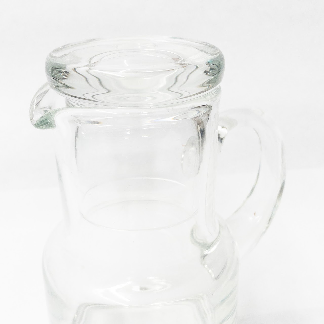 Tiffany and Co. Crystal Bedside Water Carafe with Glass at 1stDibs