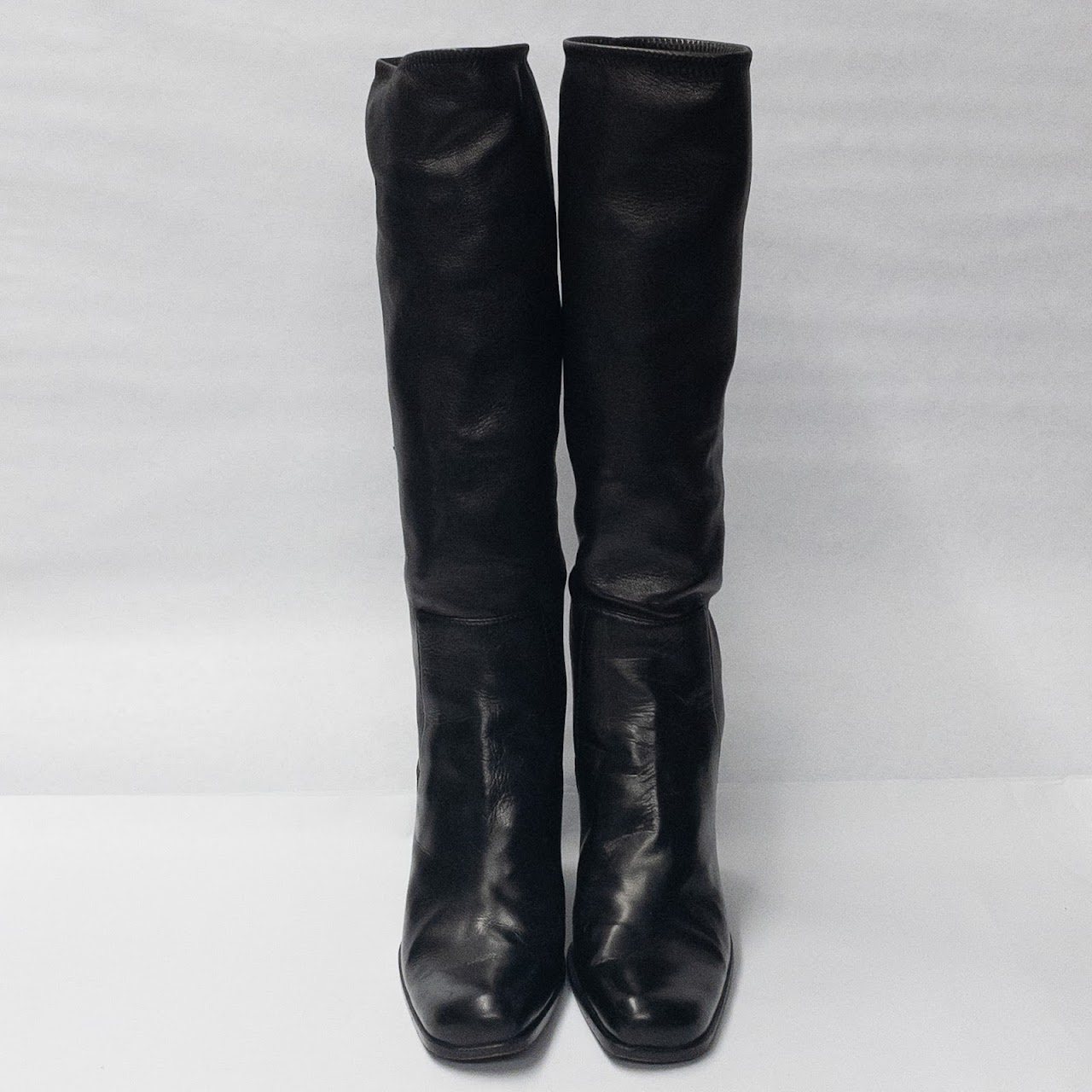 Prada Tall Leather Boots