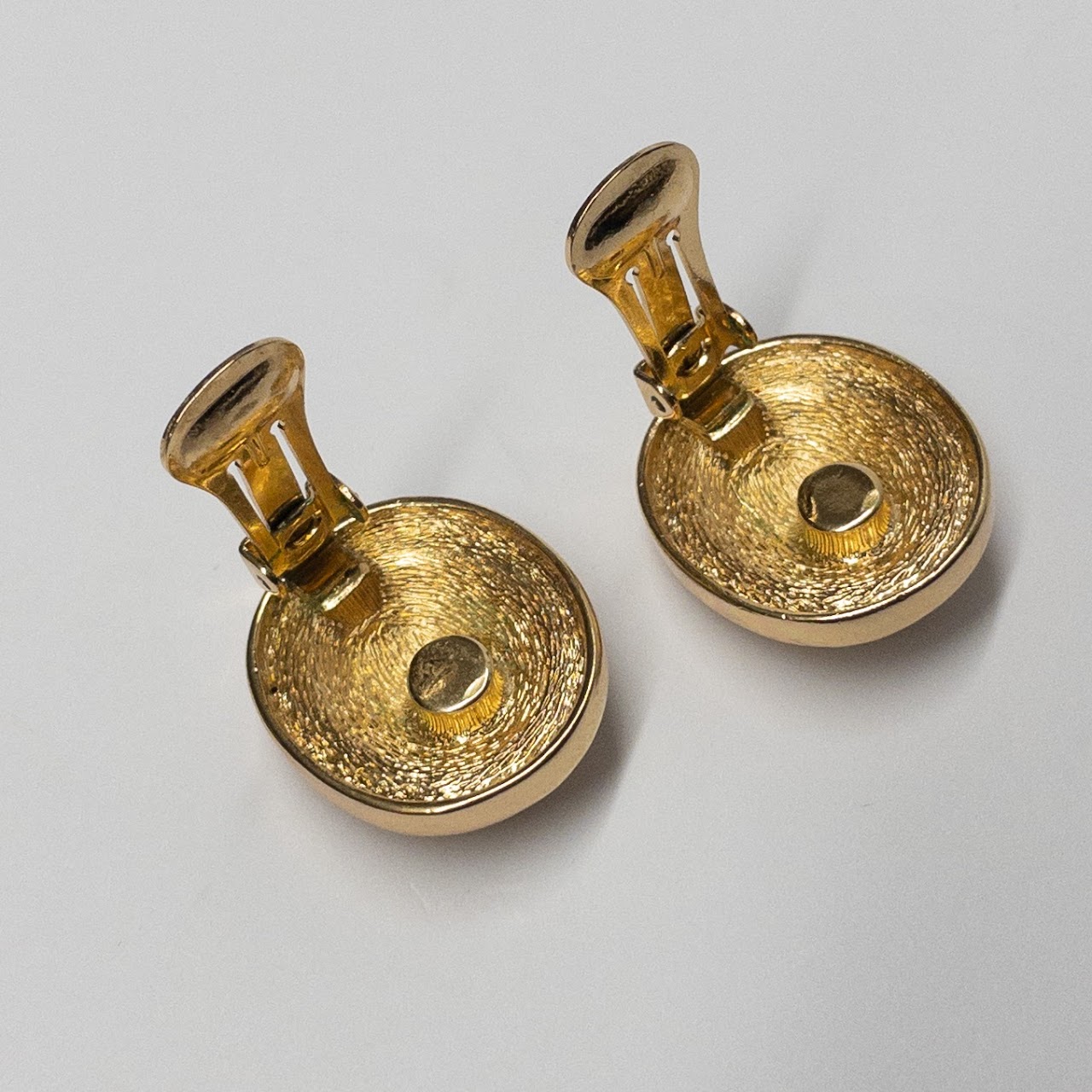 Christian Dior Clip Earrings