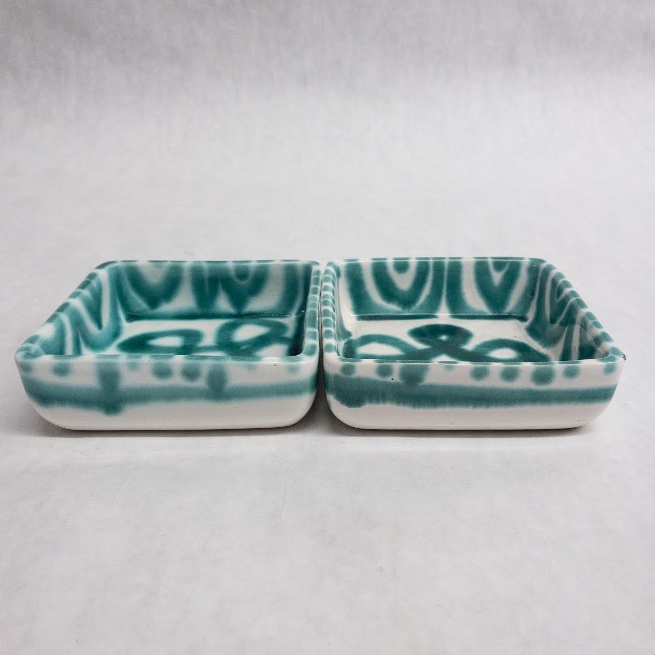 Gmunder Keramik Vintage Ceramic Dish Pair