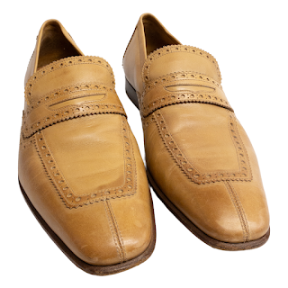 Hermès Leather Spectator Loafers