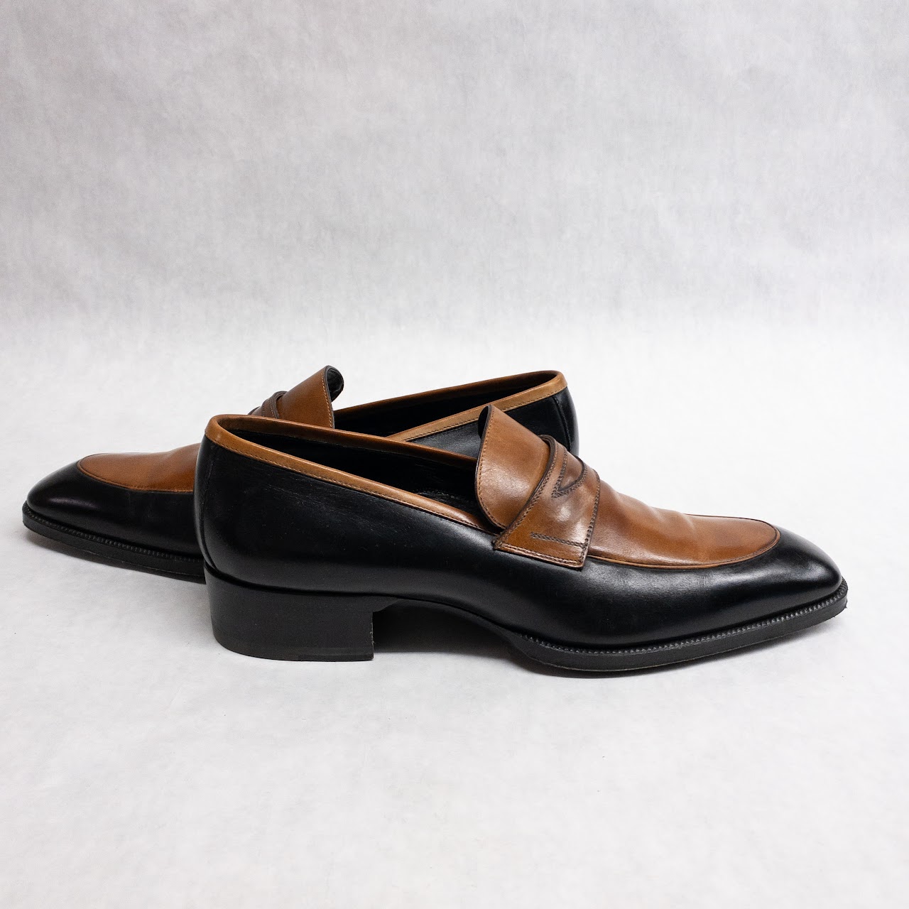 Tom Ford Two-Tone Dress Loafers