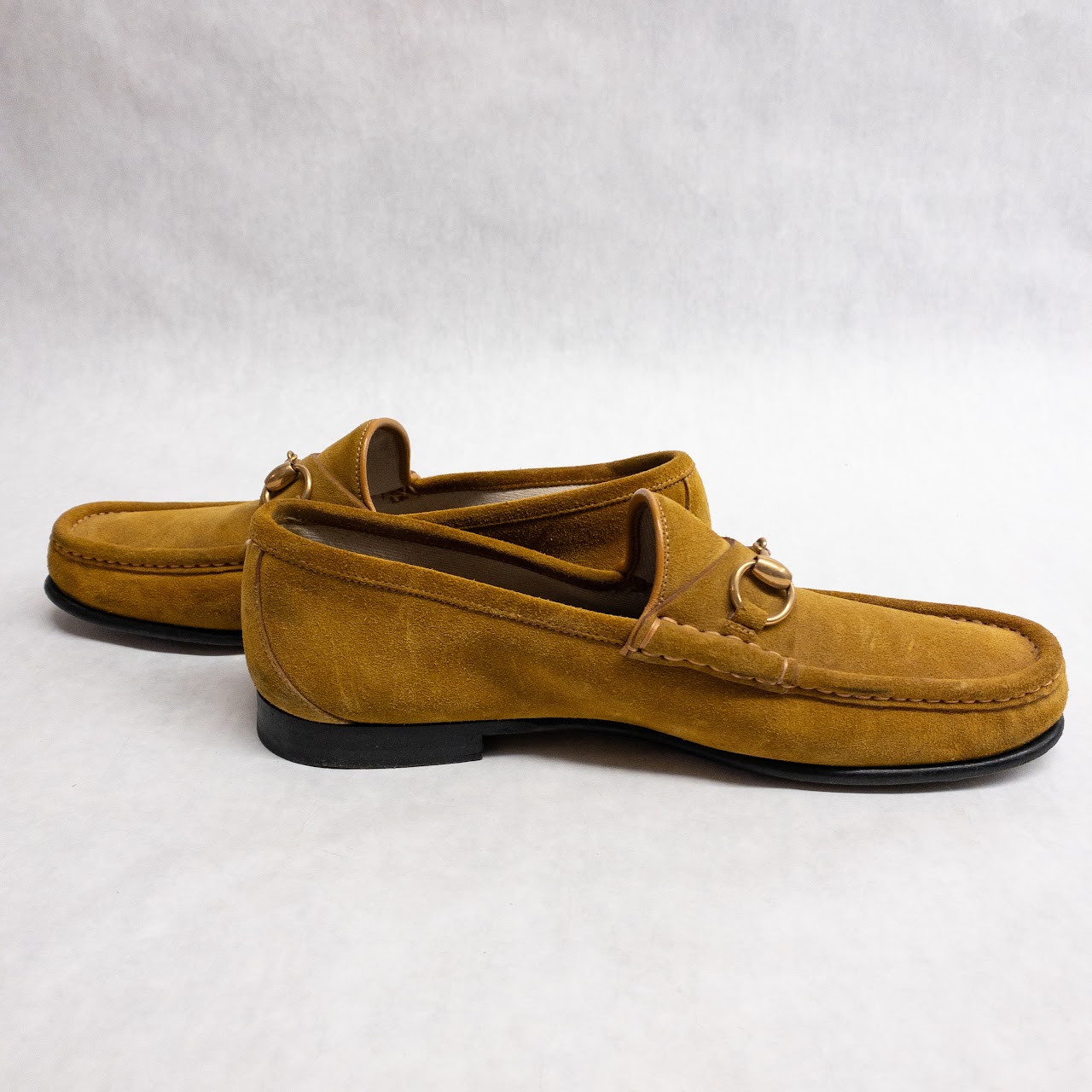 Gucci 1953 Suede Horsebit Loafers