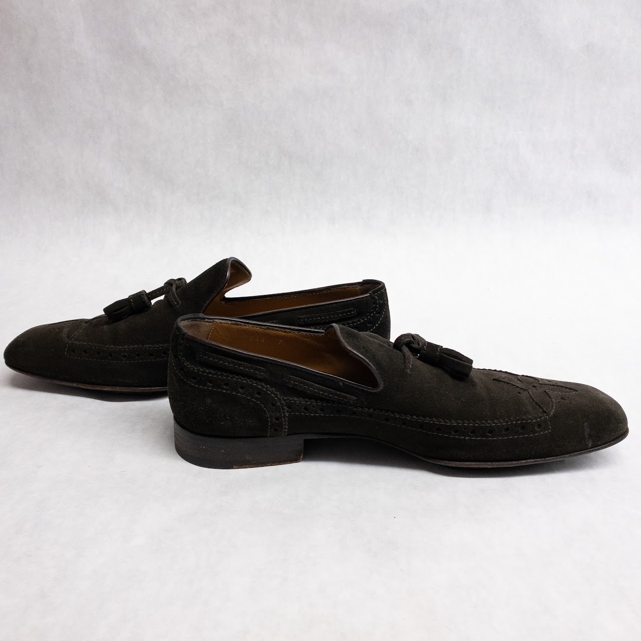 Louis Vuitton Suede Tassel Loafers