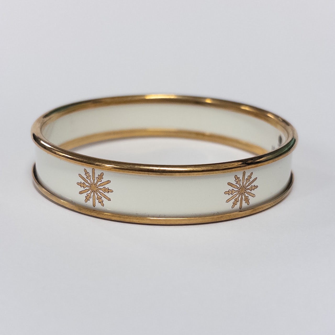 Halcyon Days Snowflake Motif Bangle