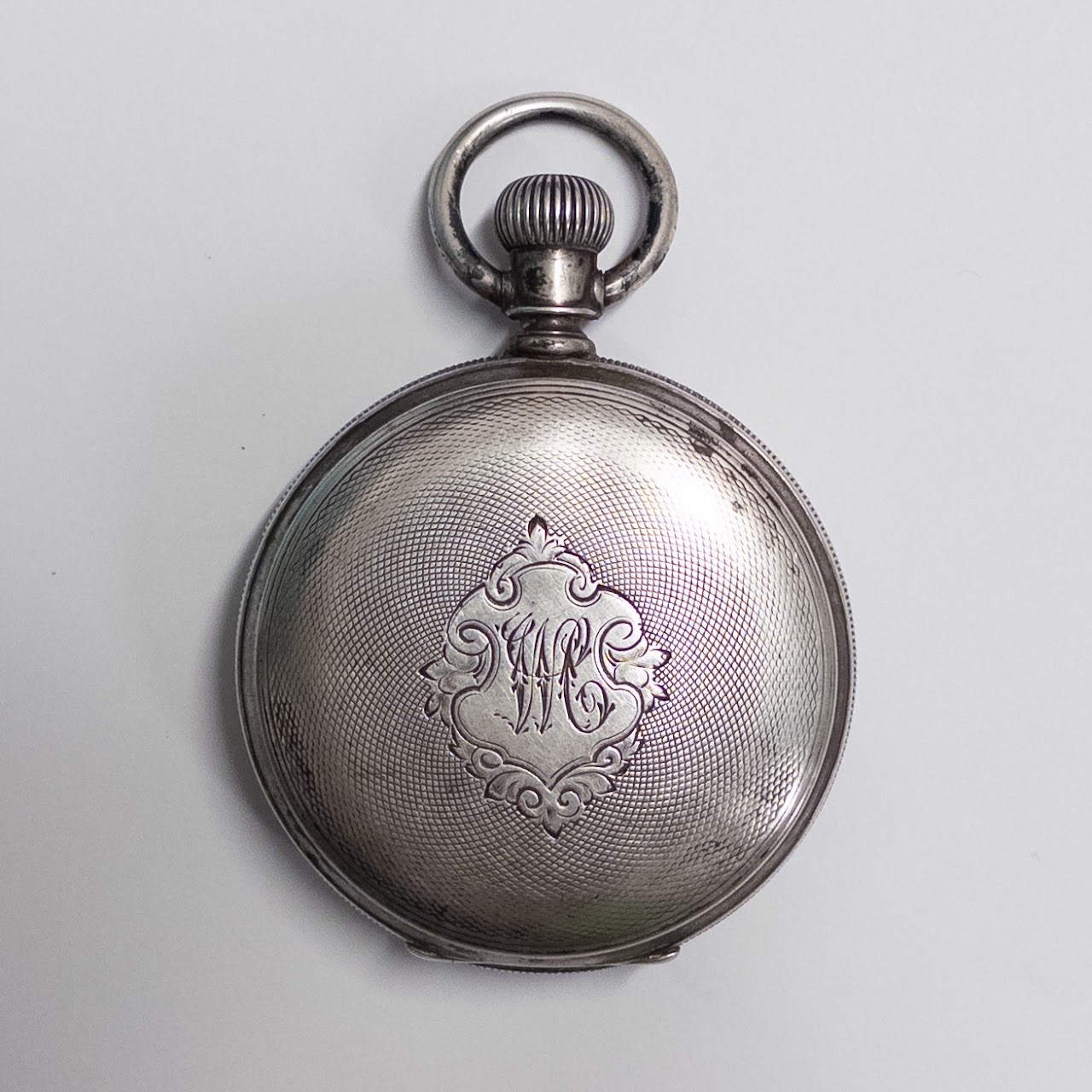 Coin Silver A.W.W.Co. Waltham and Elgin National Watch Co. Pocket Watch