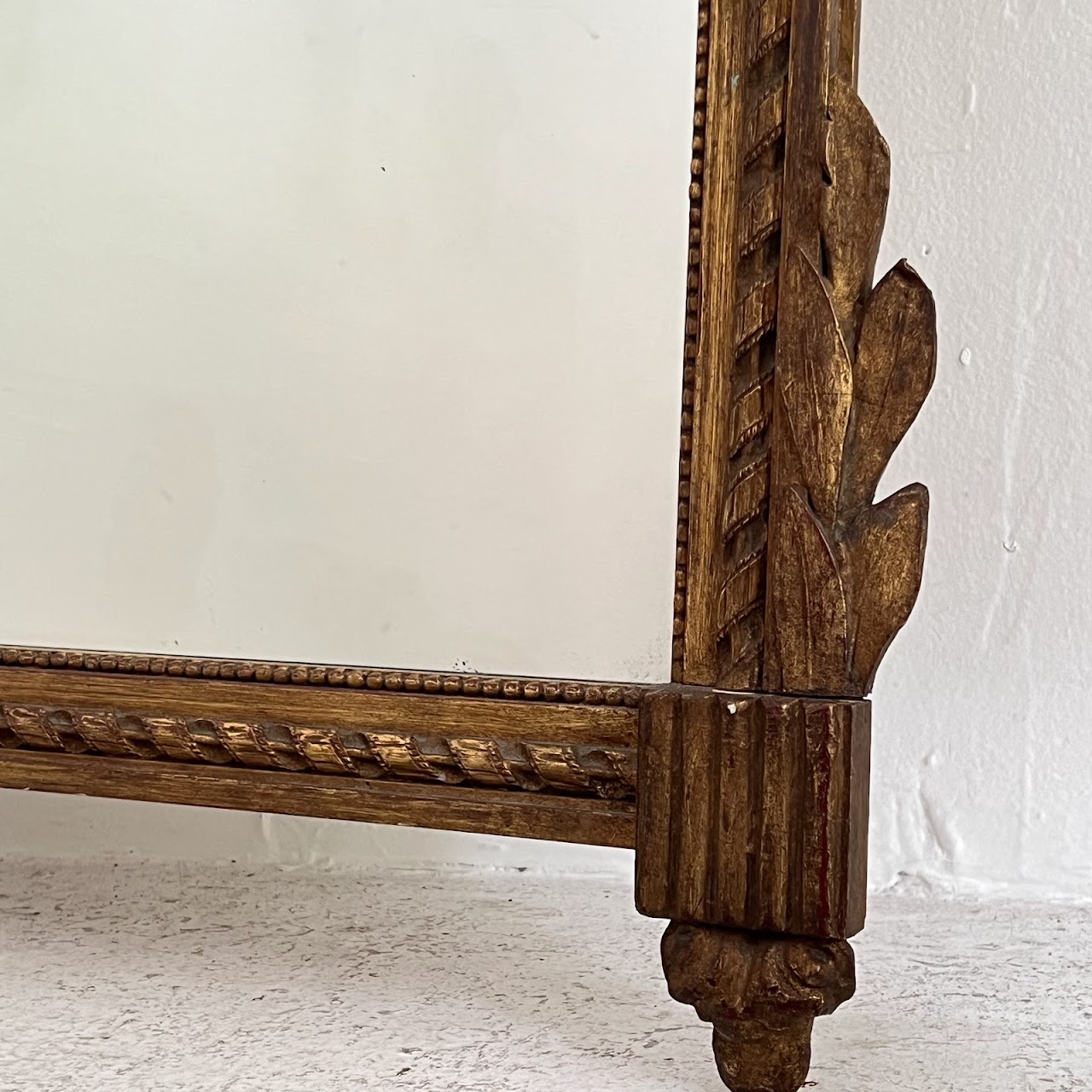 Louis XVI Style Giltwood Mirror