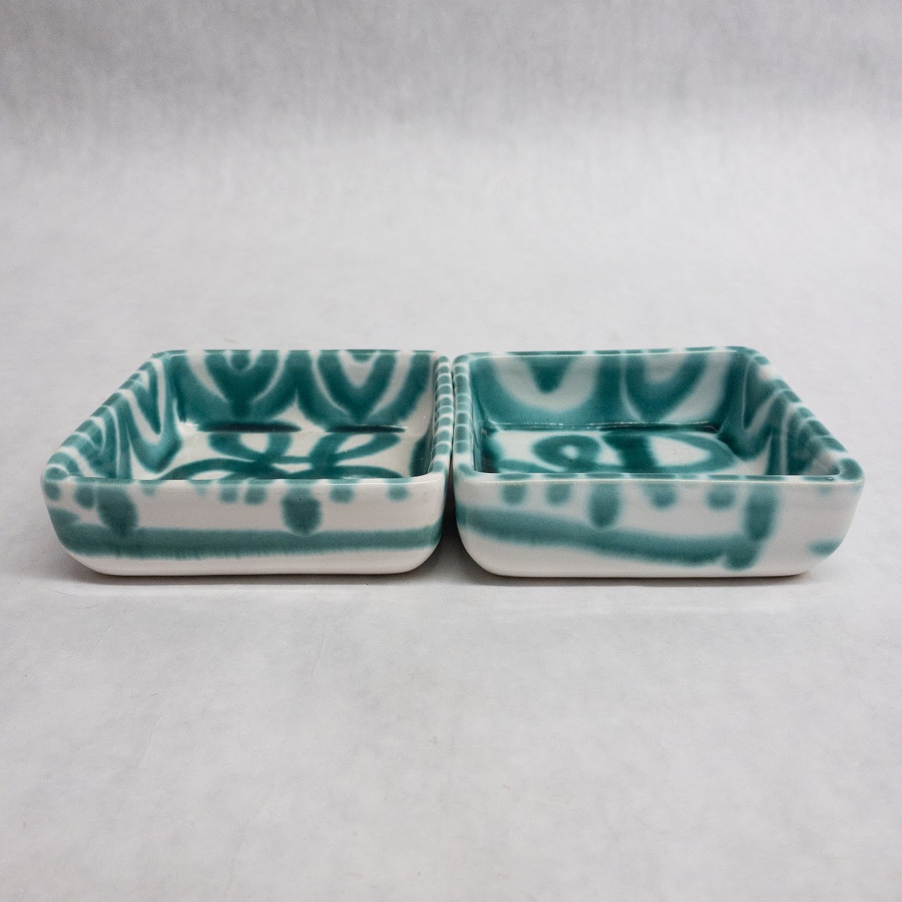 Gmunder Keramik Vintage Ceramic Dish Pair