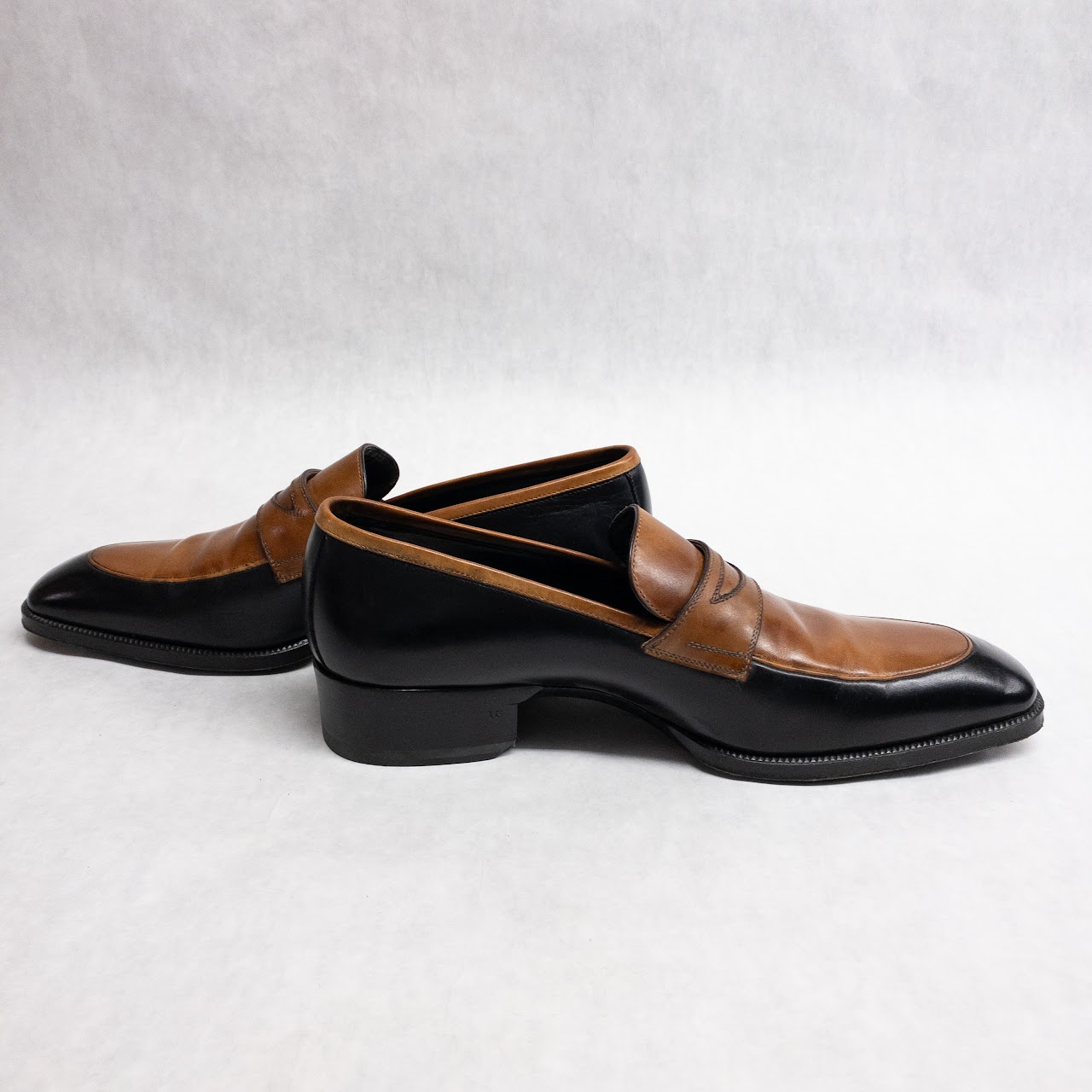 Tom Ford Two-Tone Dress Loafers