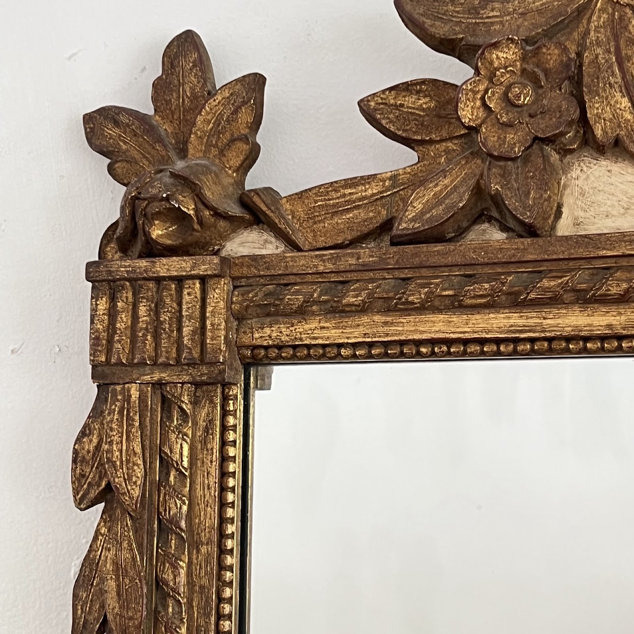 Louis XVI Style Giltwood Mirror