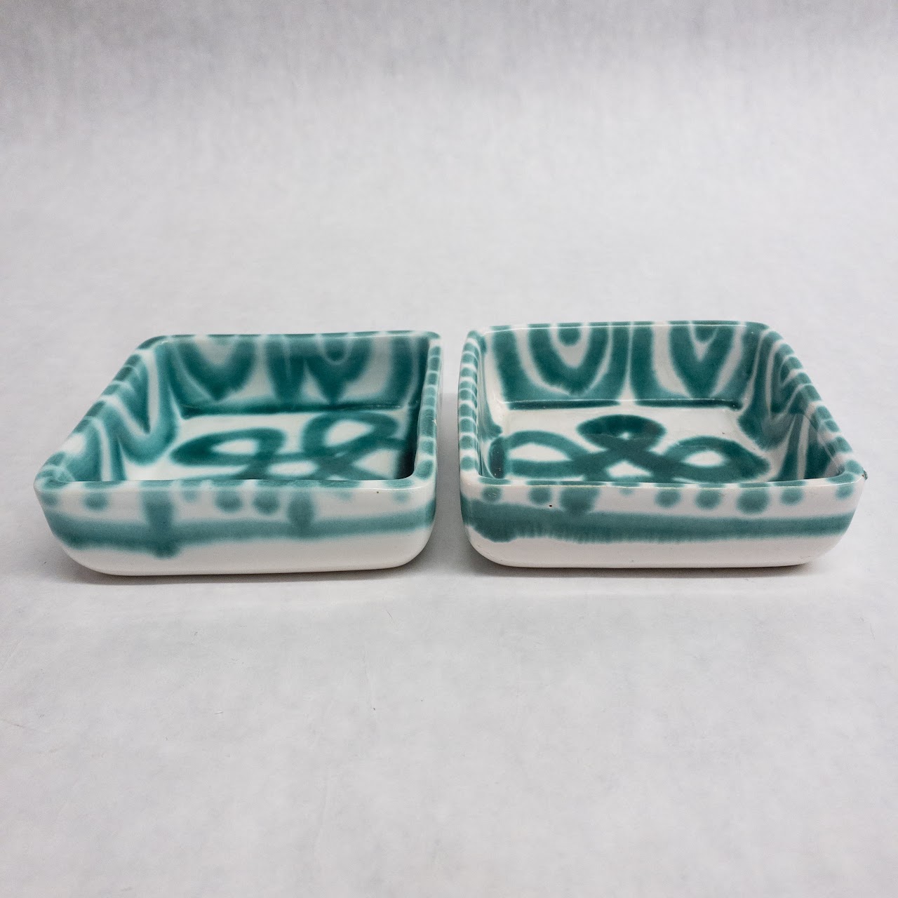 Gmunder Keramik Vintage Ceramic Dish Pair