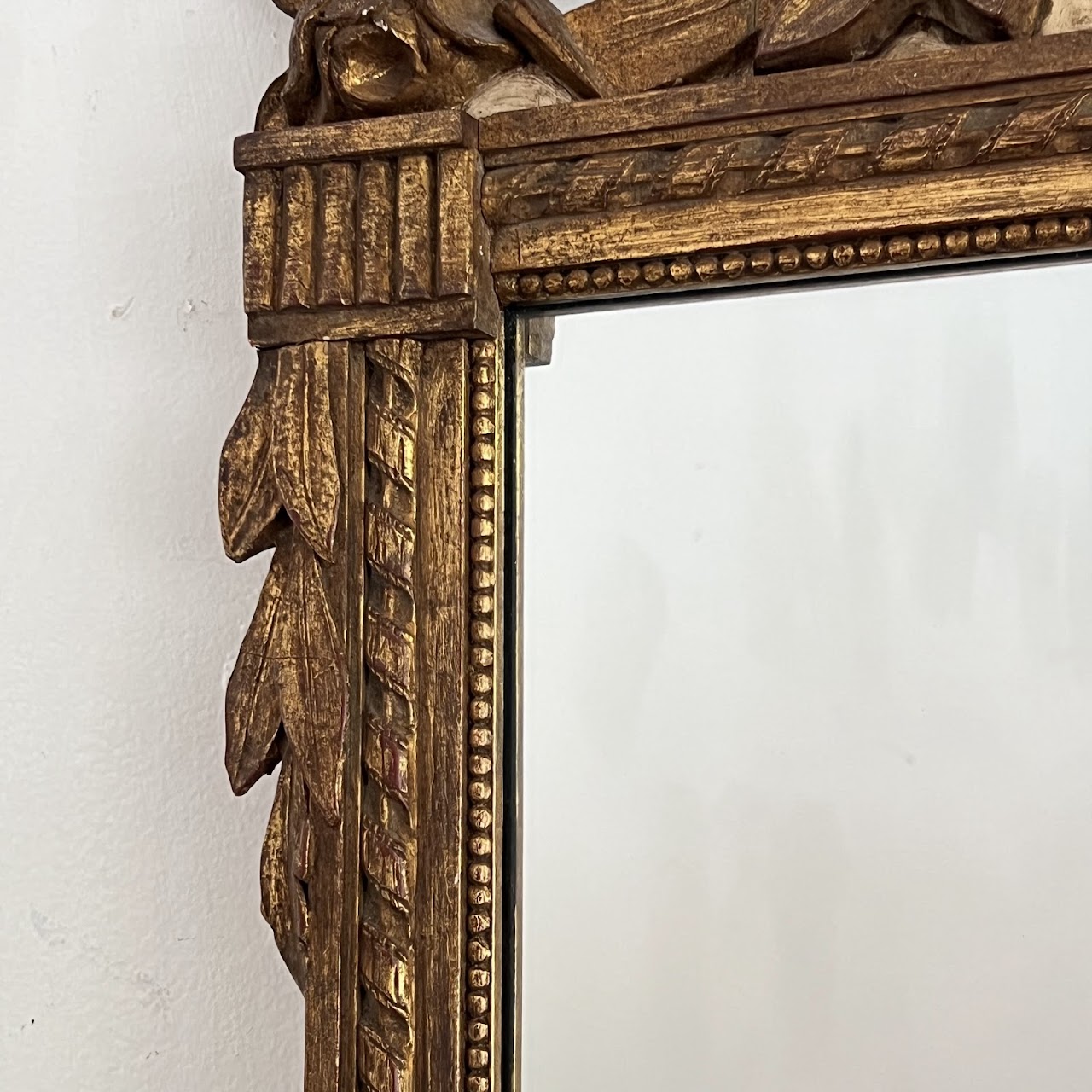 Louis XVI Style Giltwood Mirror