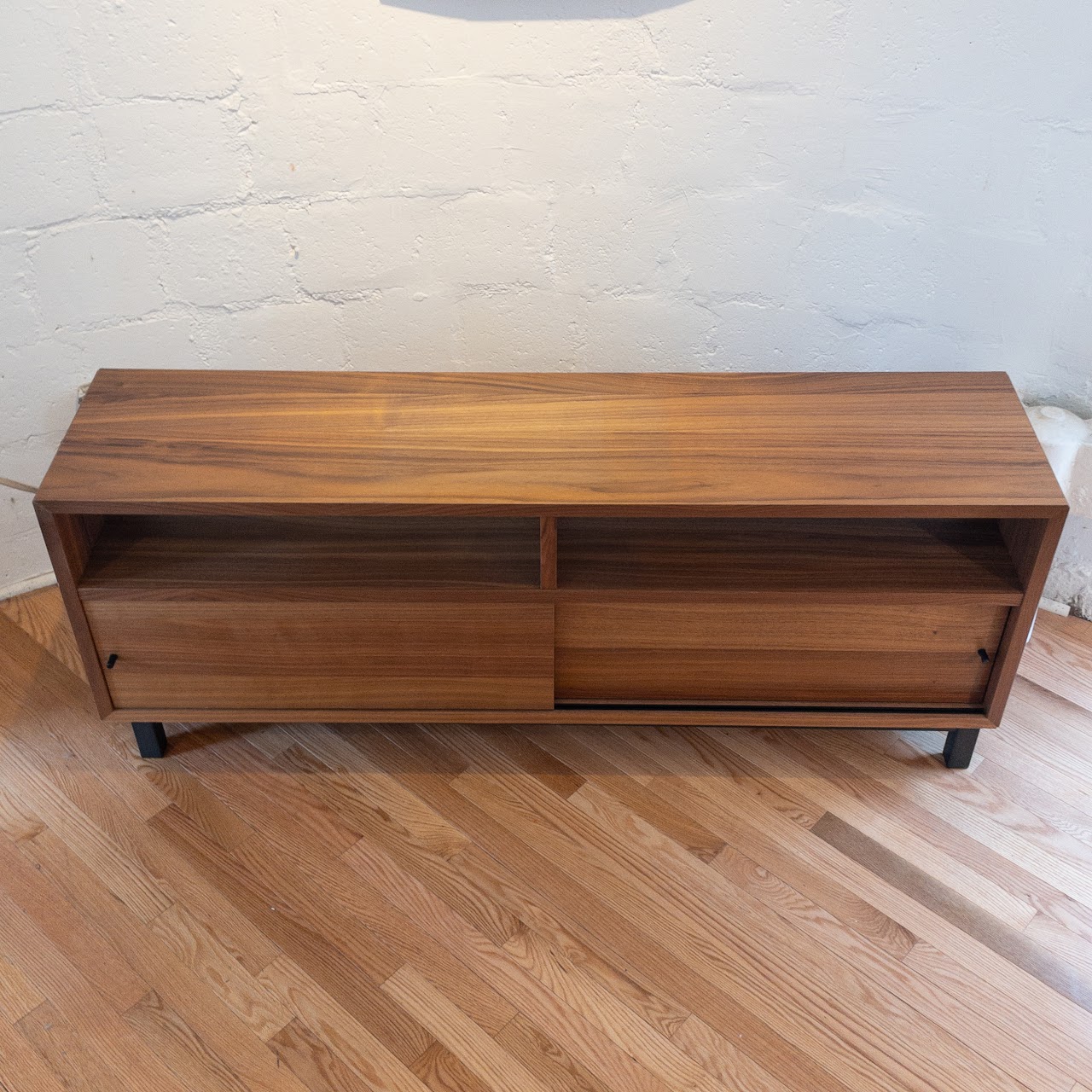 Walnut Console Table