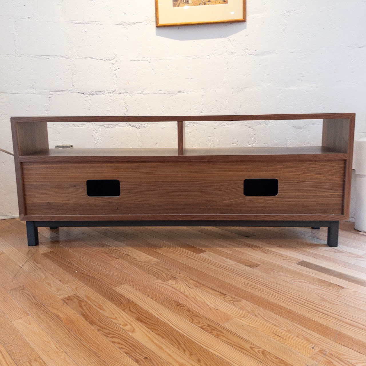 Walnut Console Table