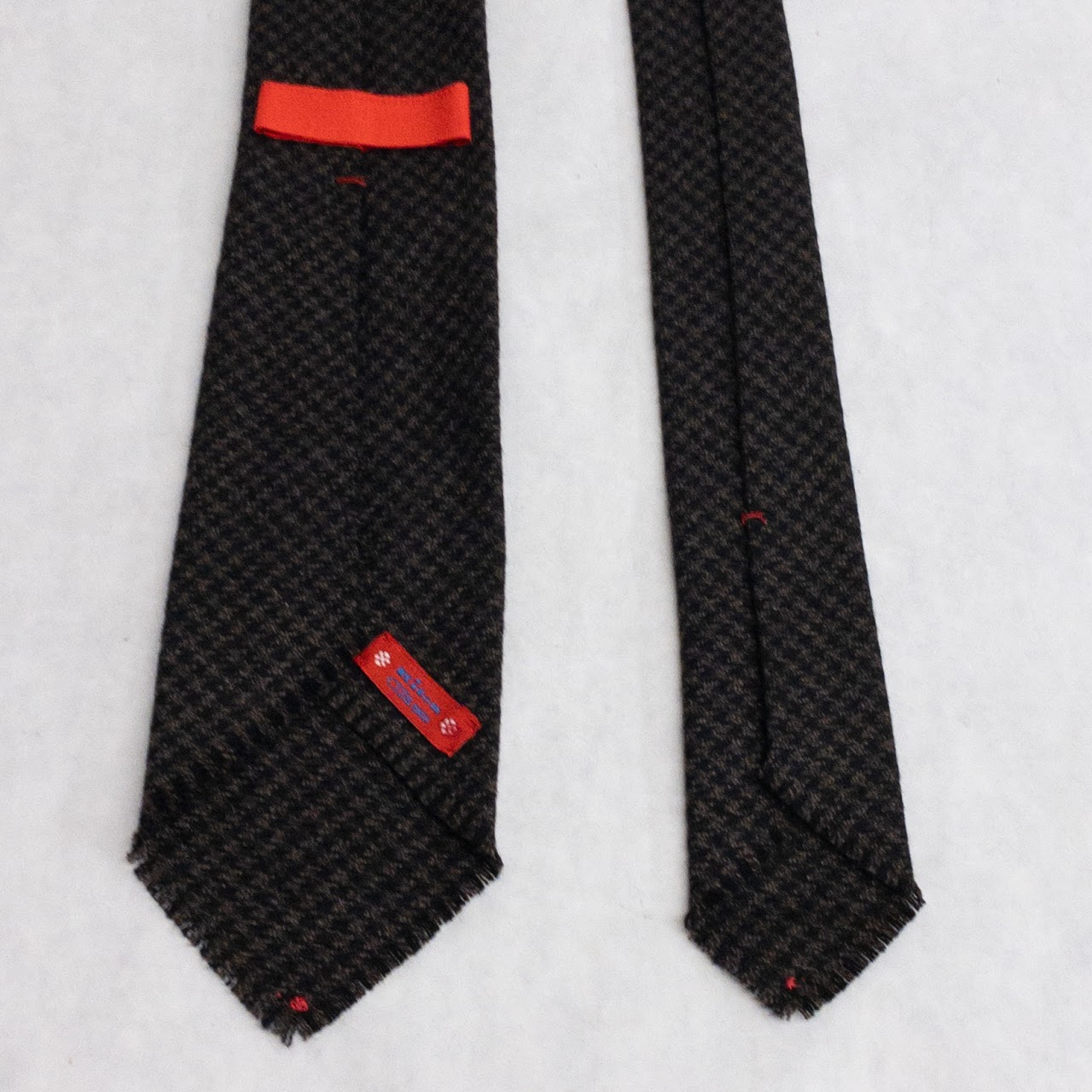 Kiton Cashmere Tie Pair