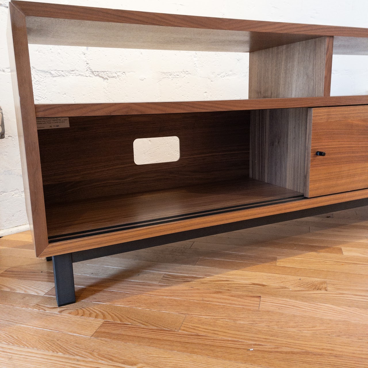 Walnut Console Table