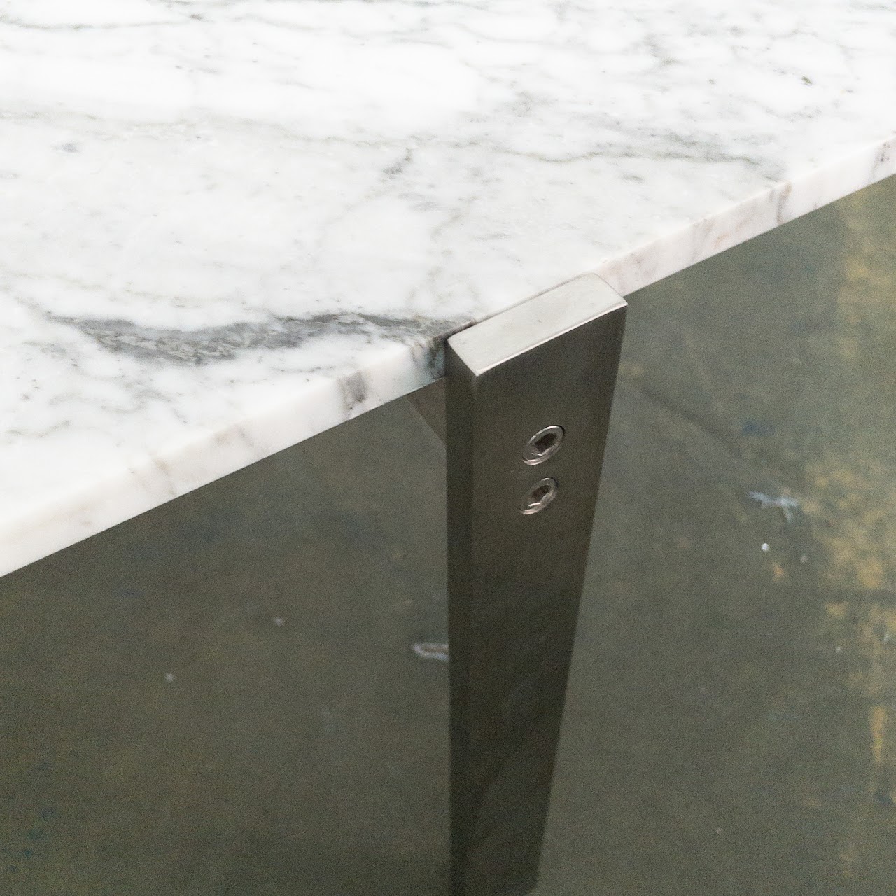 Modern Marble Top Cocktail Table