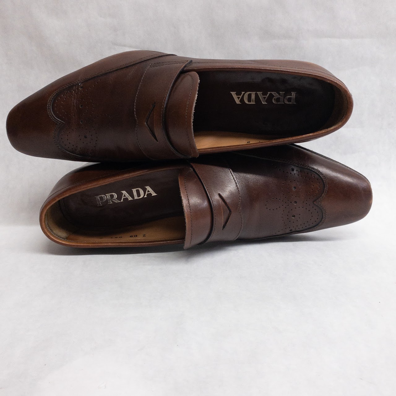 Prada Square Tip Loafers