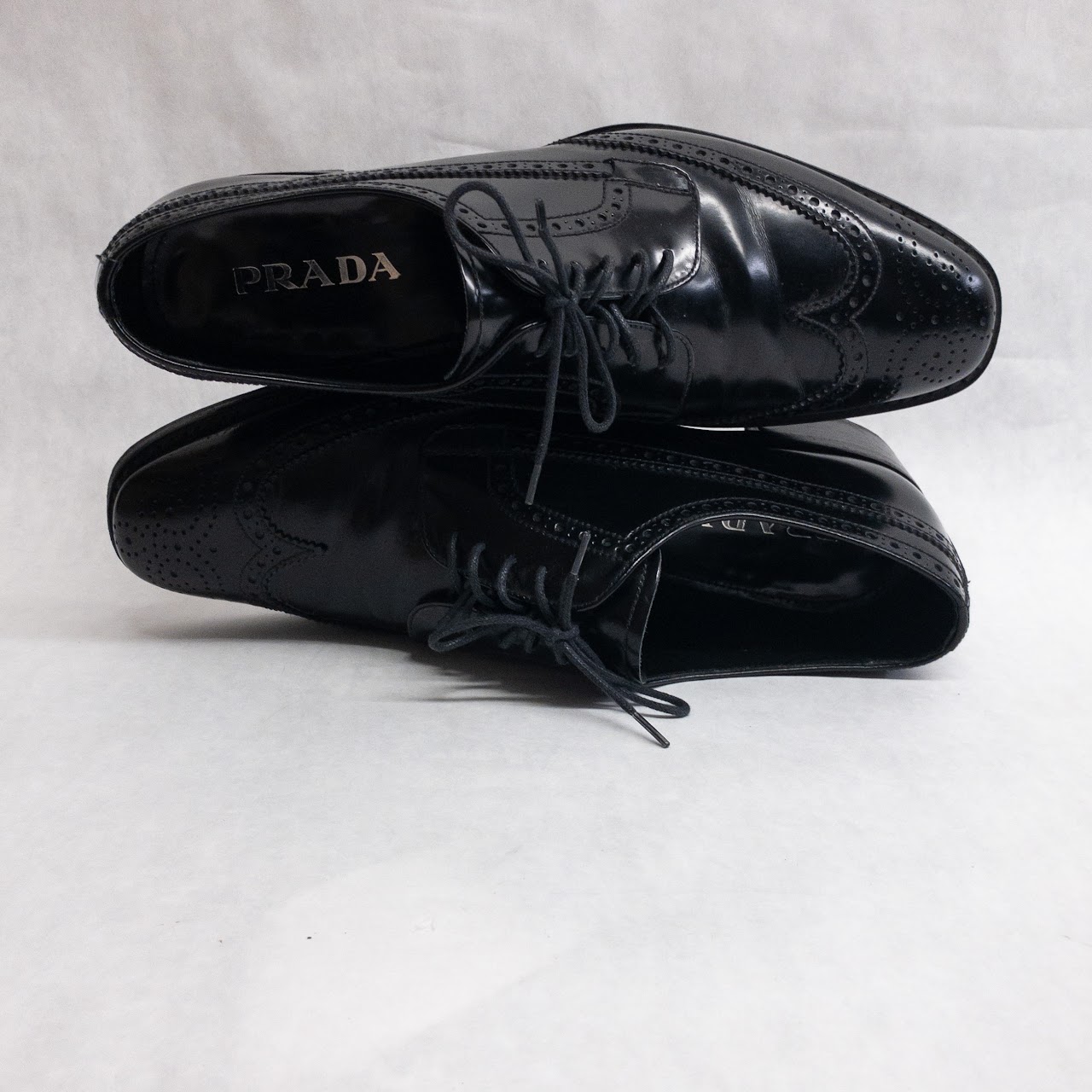 Prada Patent Leather Oxfords