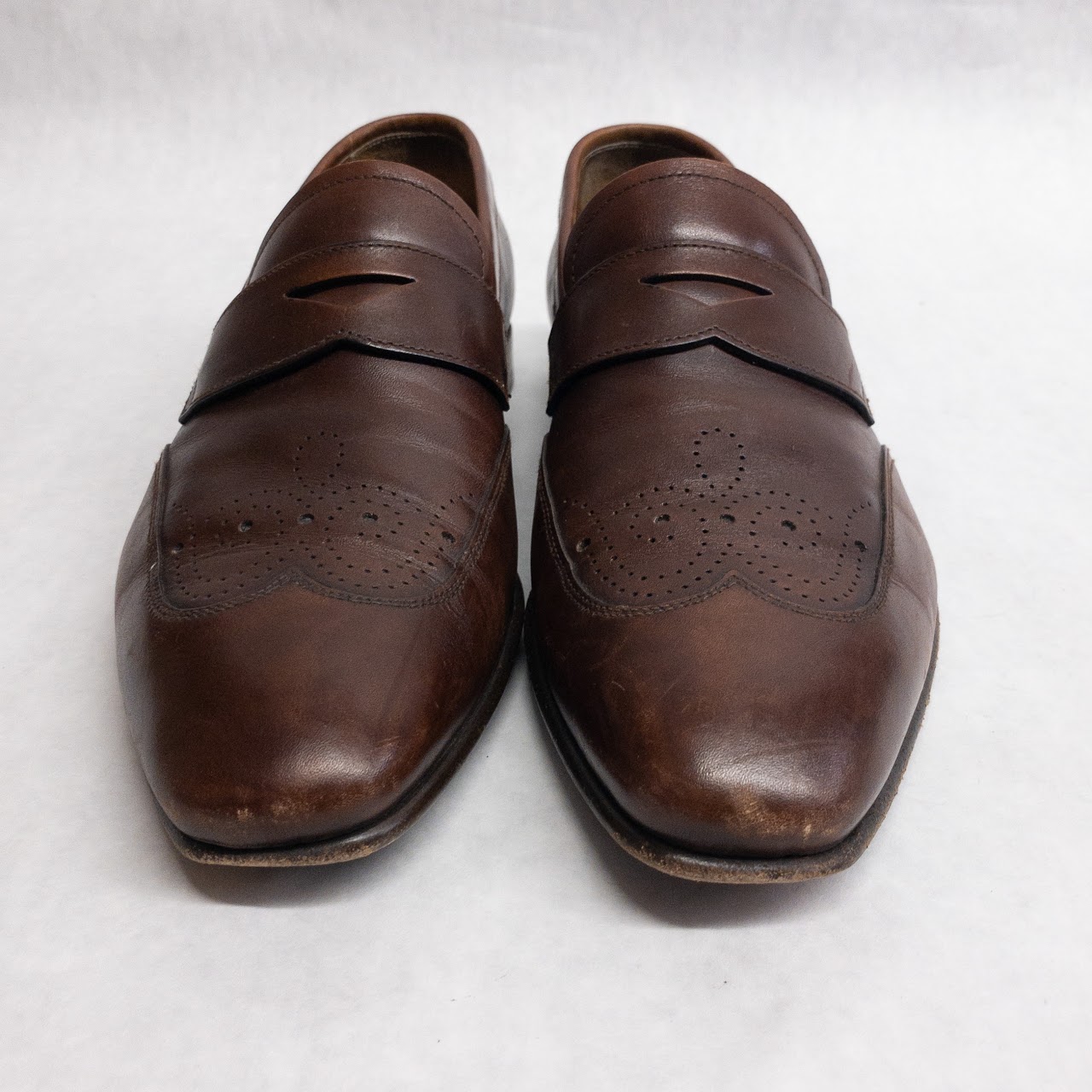 Prada Square Tip Loafers