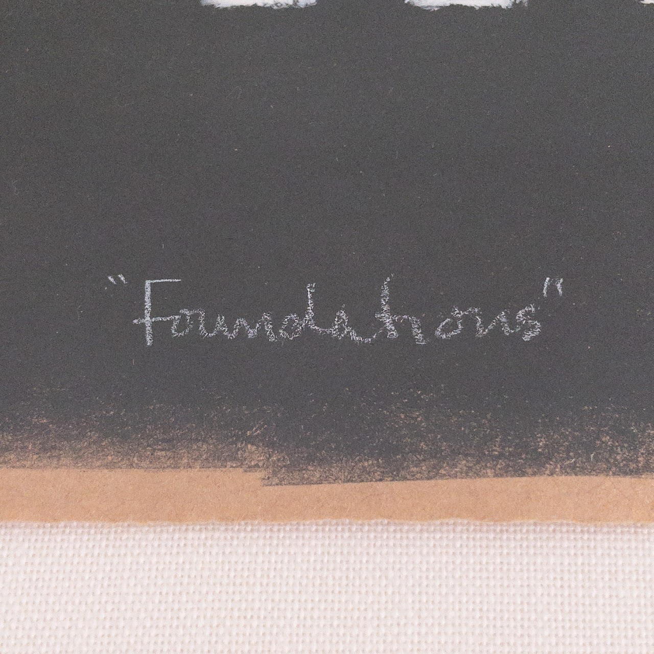 Ryan Signed 'Foundations' Mixed Media