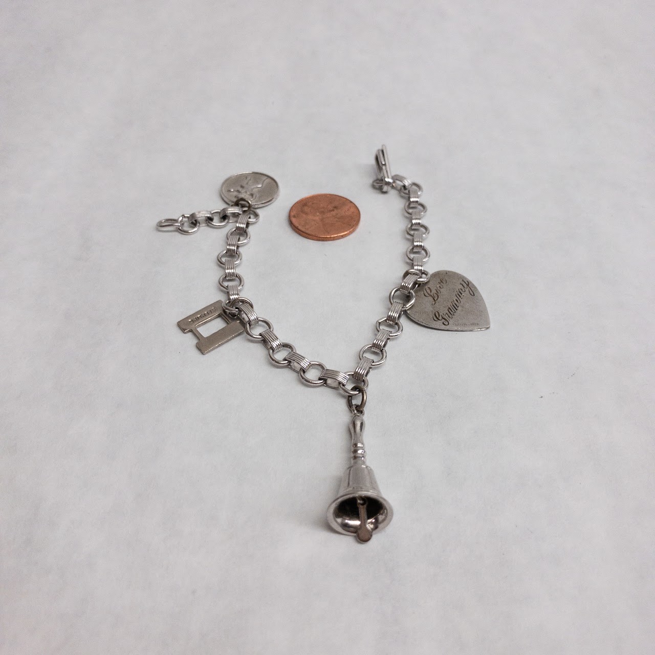 Sterling Silver Charm Bracelet