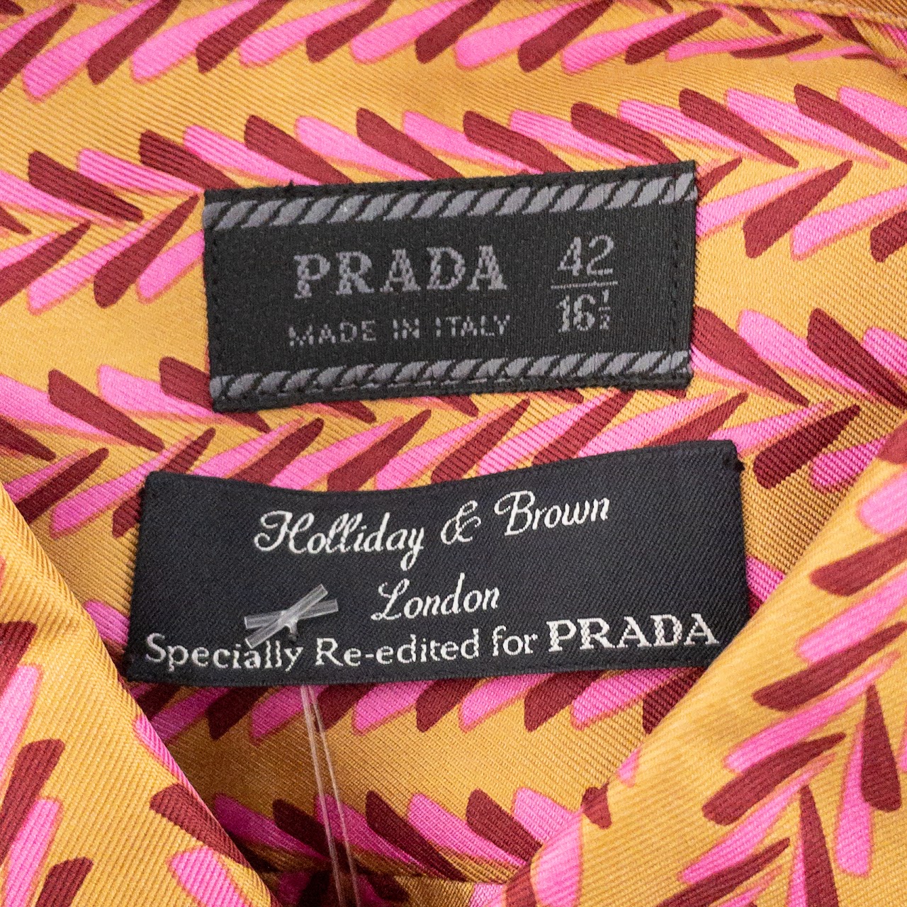 Prada x Holliday & Brown Silk Shirt