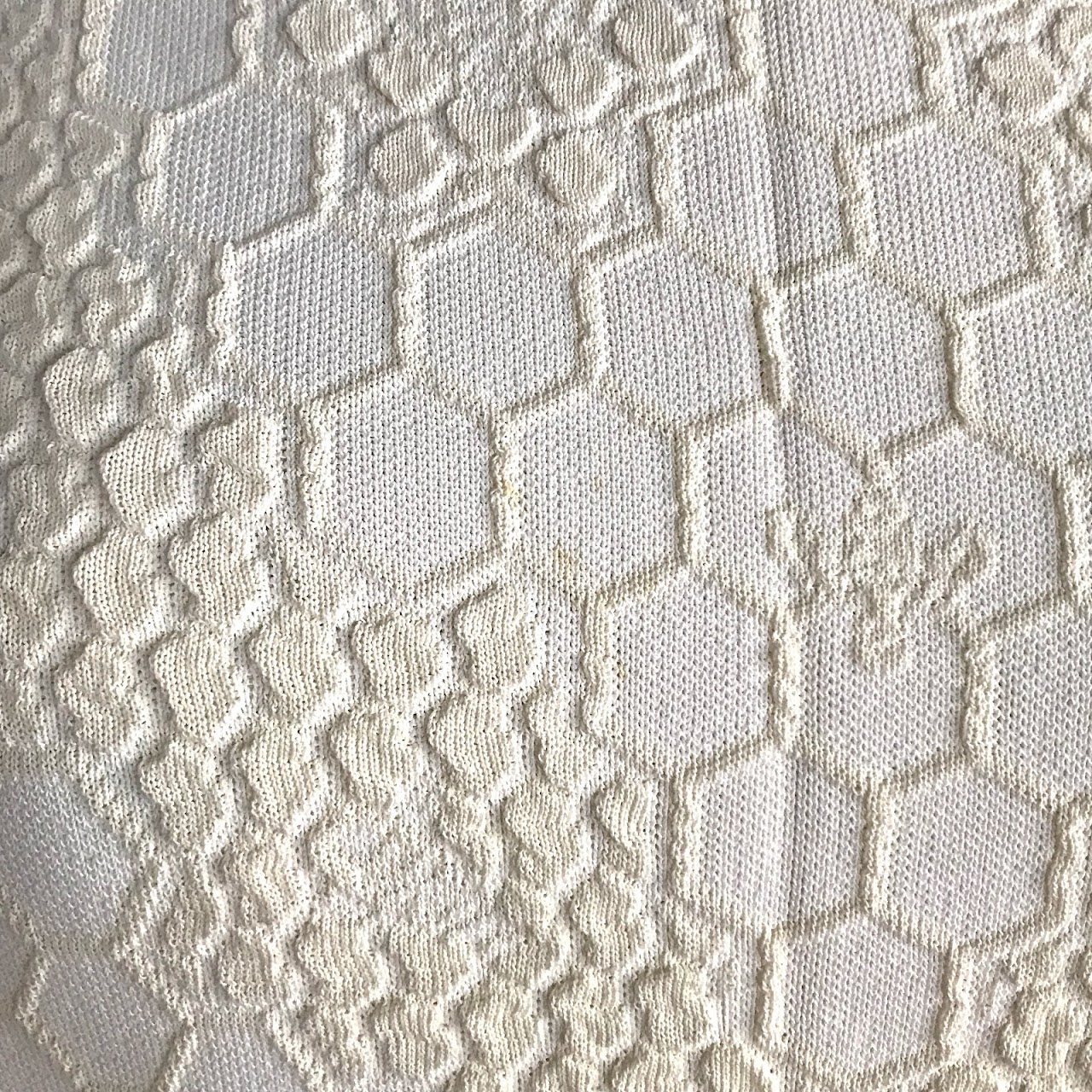 Alexander McQueen Honeycomb Knit Dress