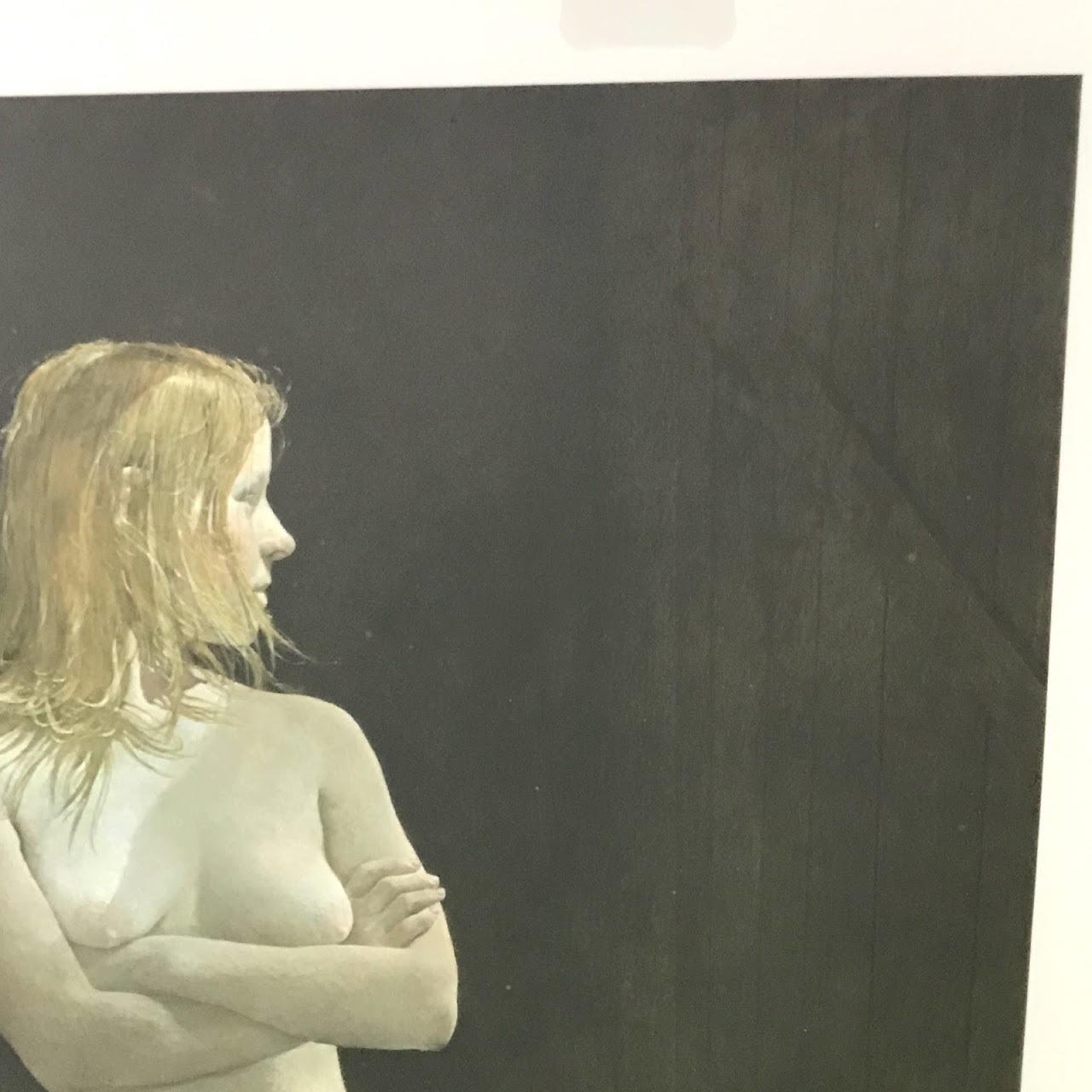 Andrew Wyeth Signed Collotype 'The Virgin'