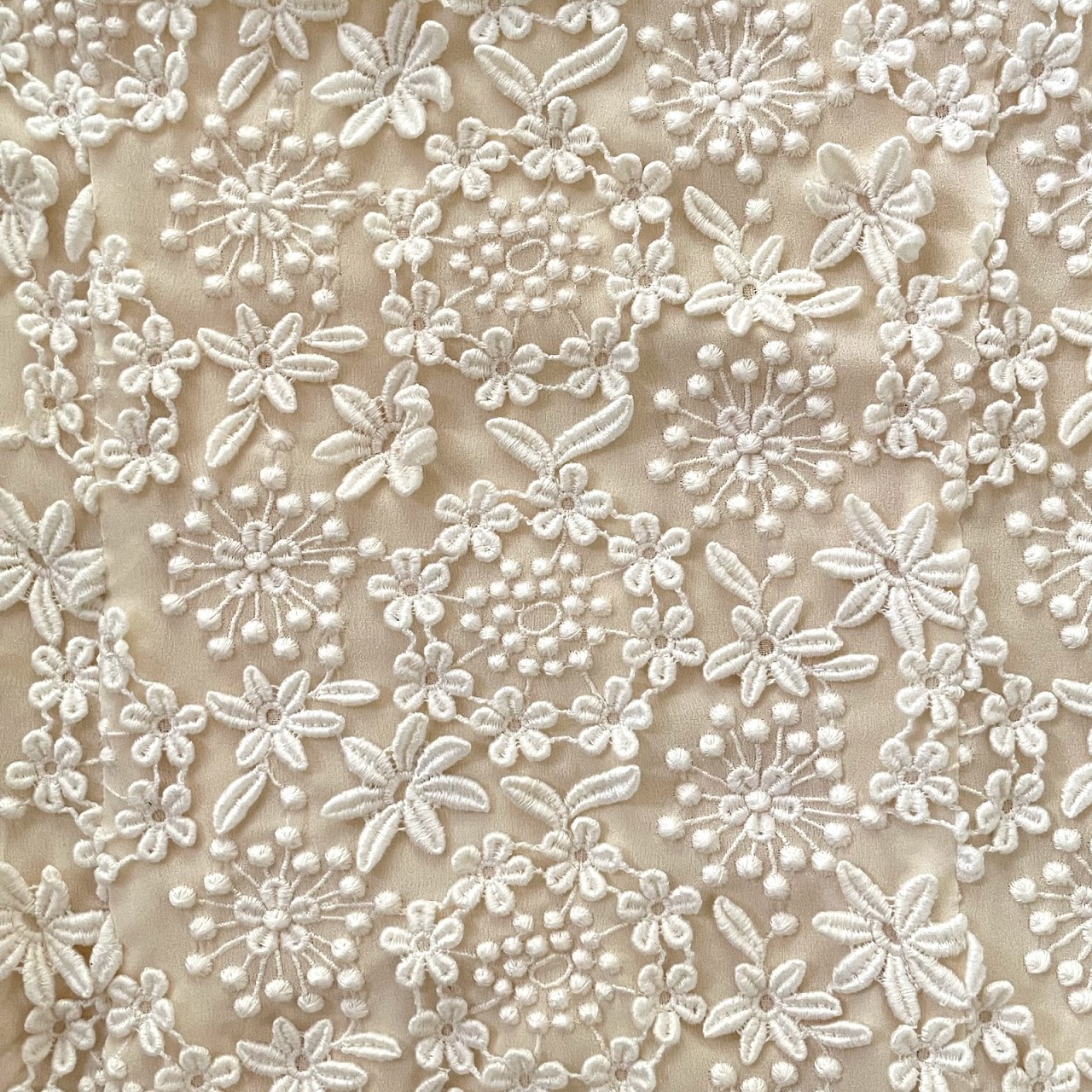 Prada Floral Embroidered Sheath Dress