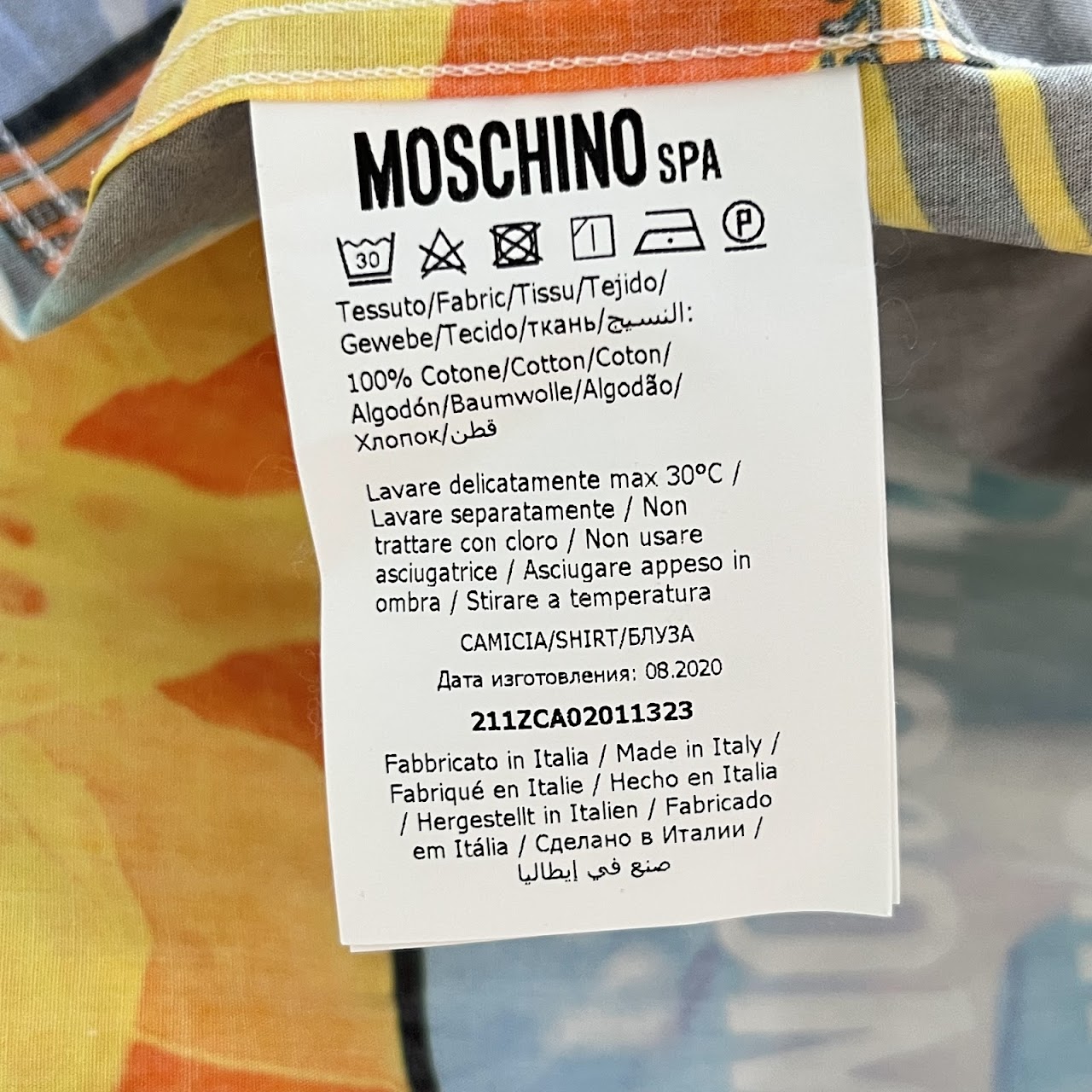 Moschino x Palace Graphic Button-Down Shirt