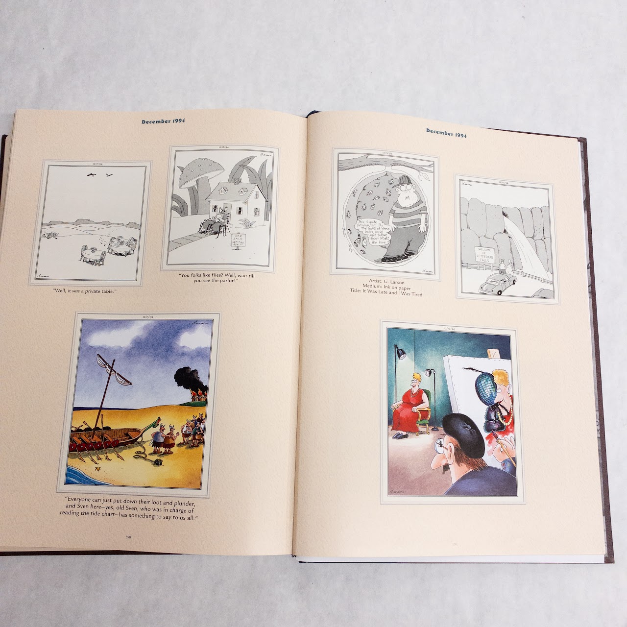 Gary Larson 'The Complete Far Side 1980-1994 ' First Edition Set