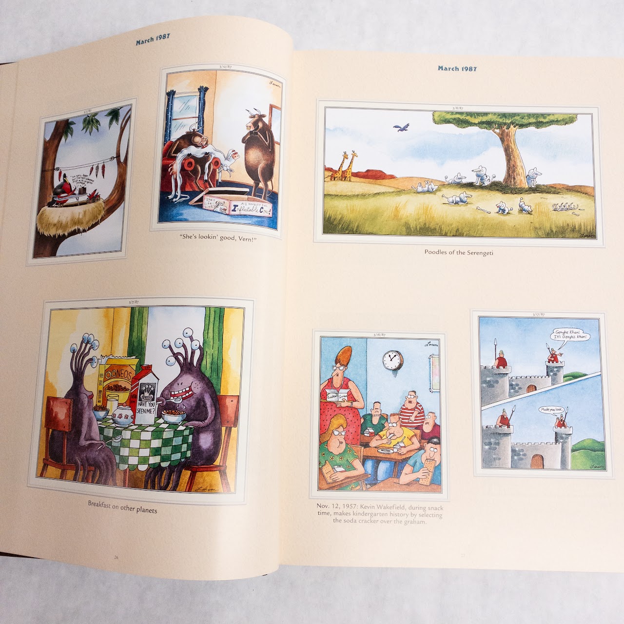 Gary Larson 'The Complete Far Side 1980-1994 ' First Edition Set