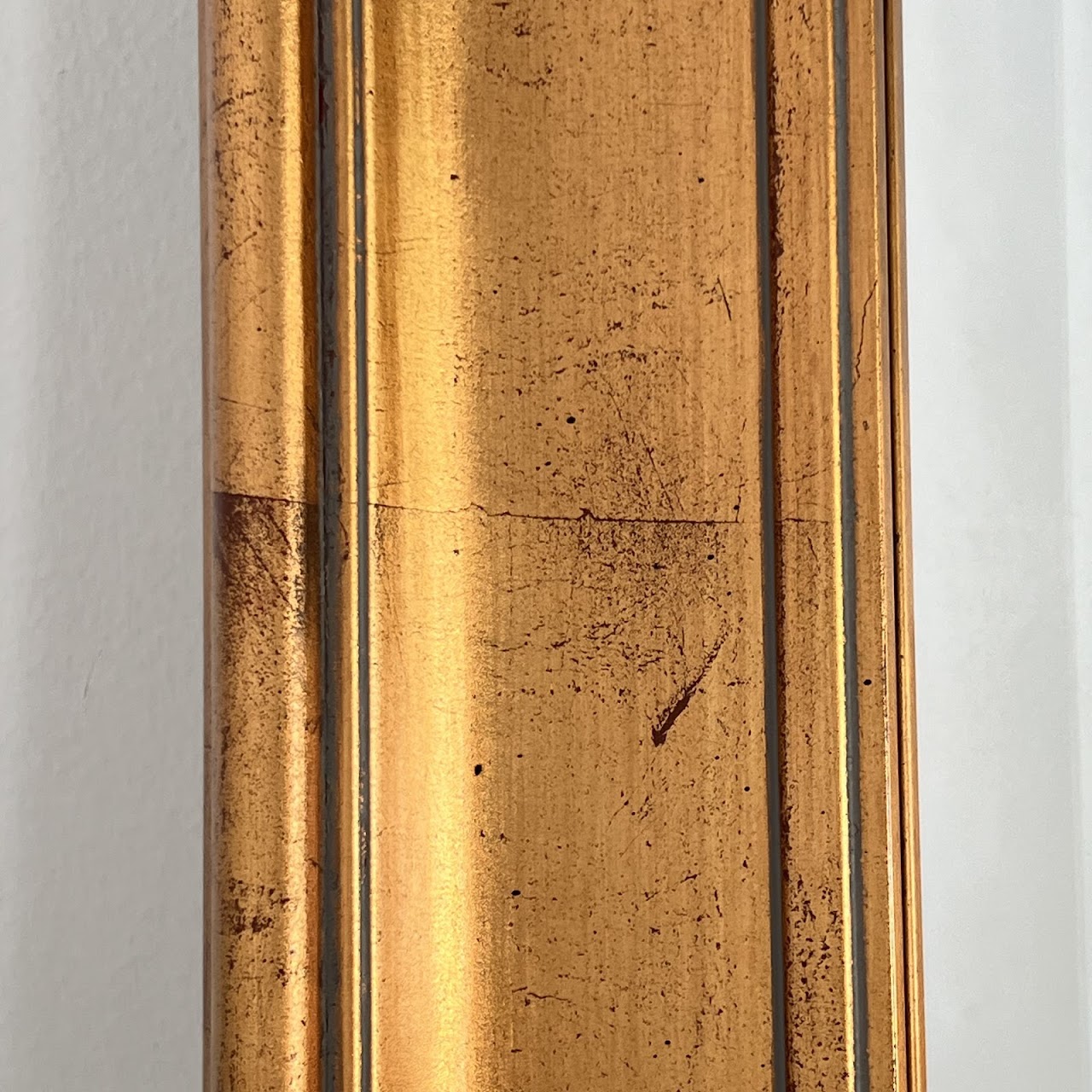 Gold Finished Large Mantel Mirror