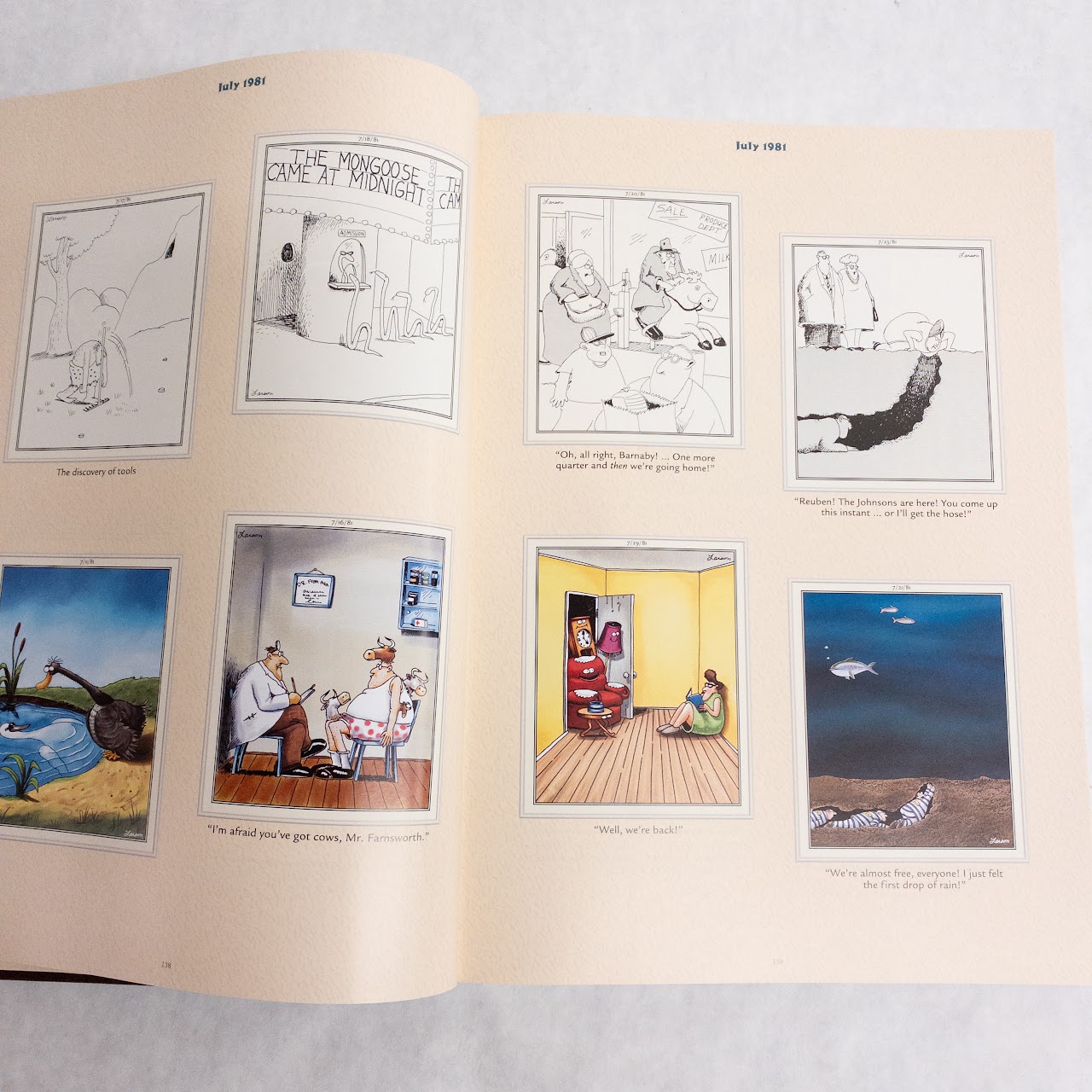 Gary Larson 'The Complete Far Side 1980-1994 ' First Edition Set