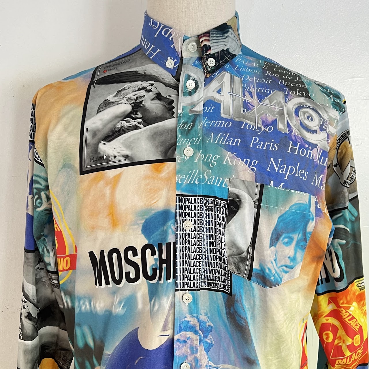 Moschino x Palace Graphic Button-Down Shirt